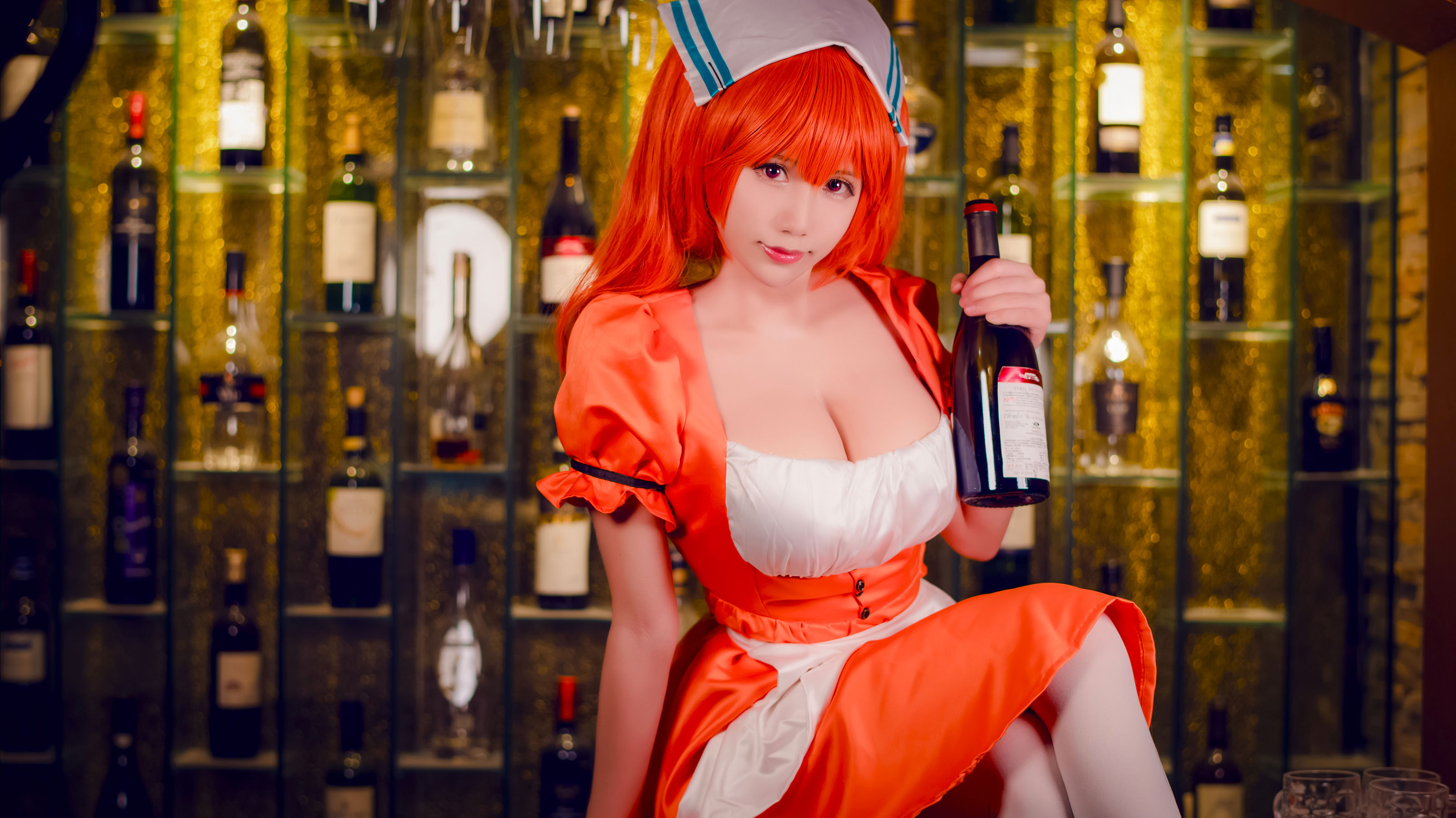 The Vagrant Cosplay Album – 蓬莱山雅祈《酒吧萝莉》 [19P]插图7