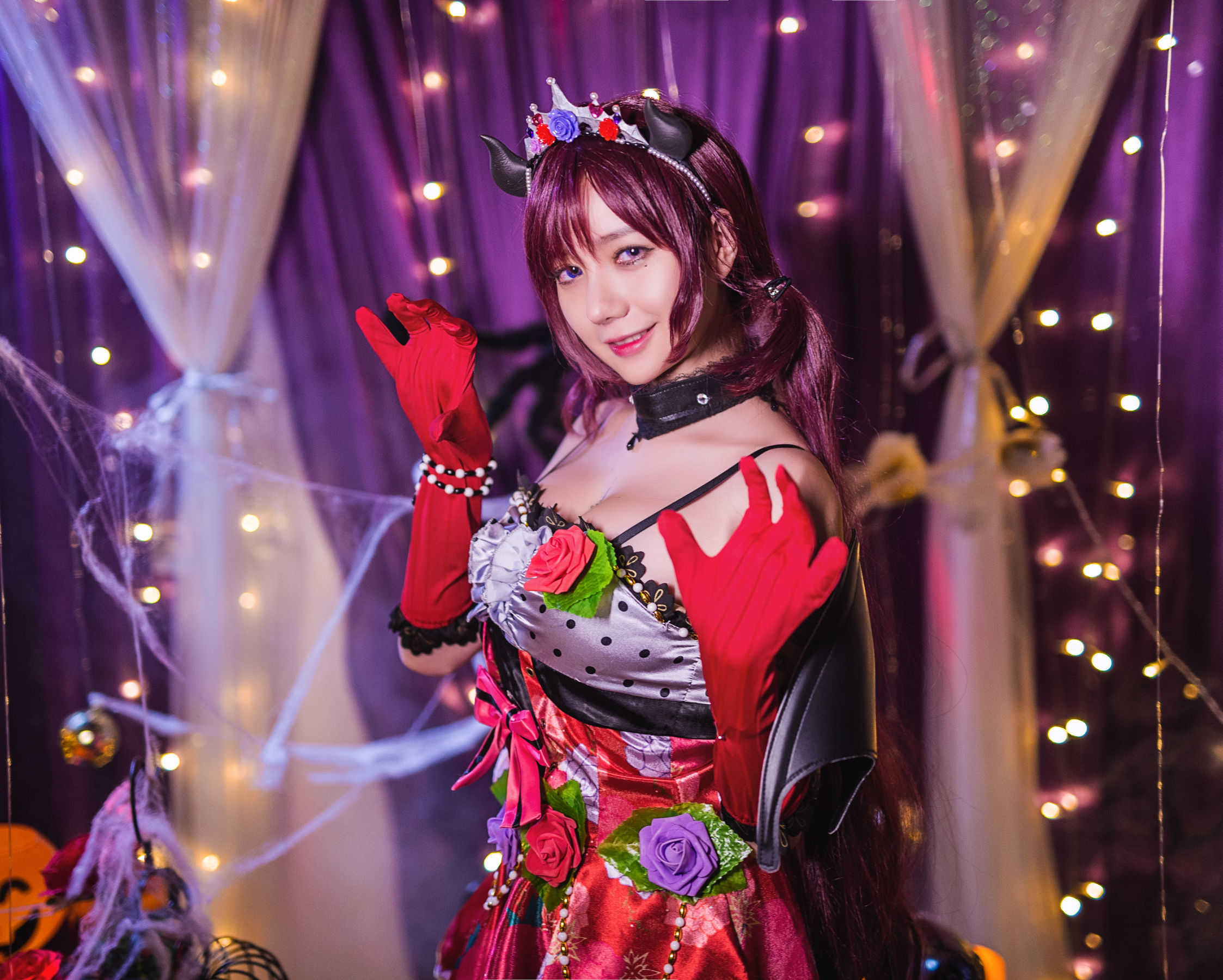 [萝莉COS] 洛丽塔大哥 – 小恶魔+甄姬+金莲 [26P]插图2