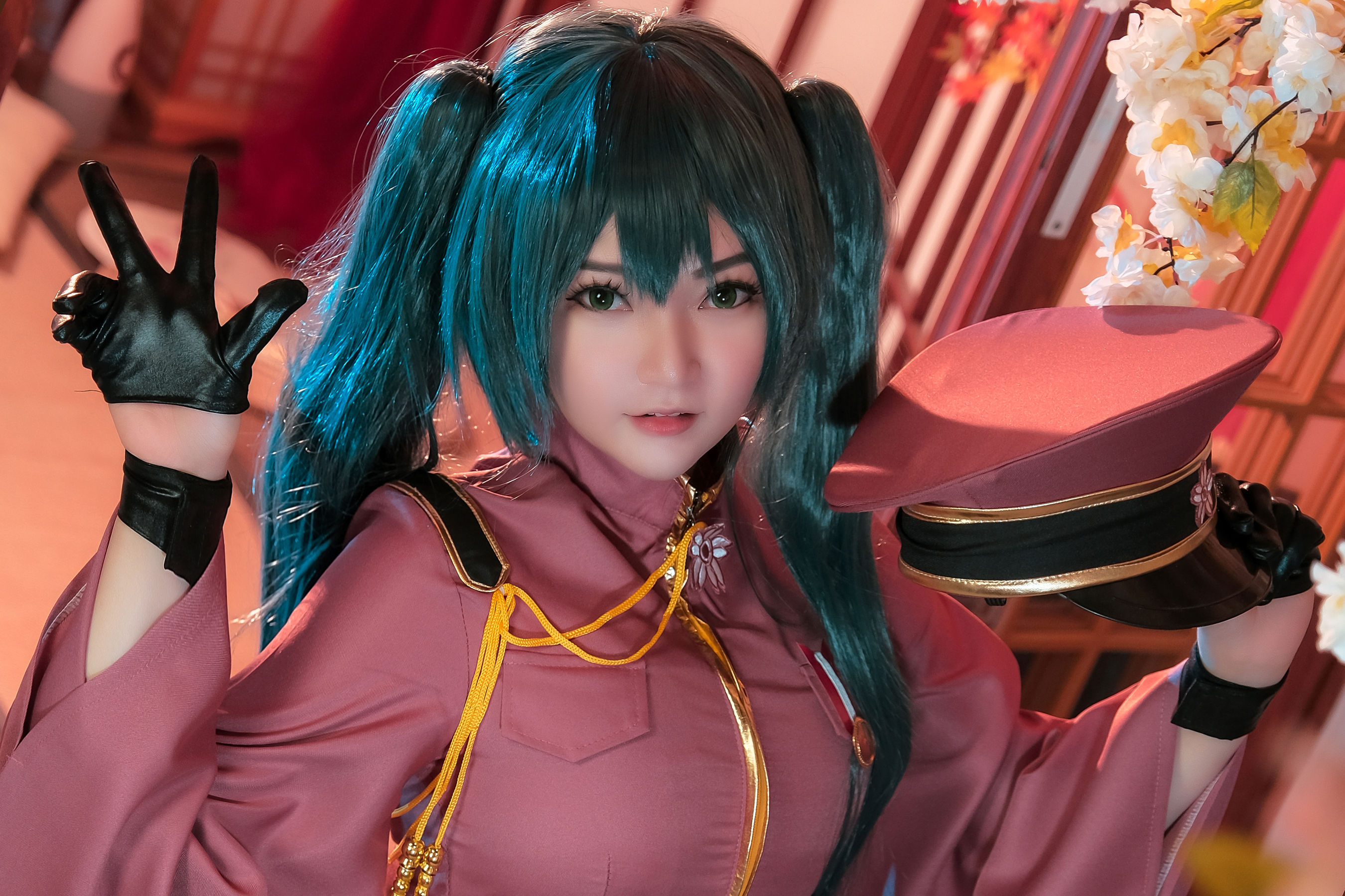 Coser小姐姐Potato Godzilla – Miku Senbonzakura [24P]-美图馆