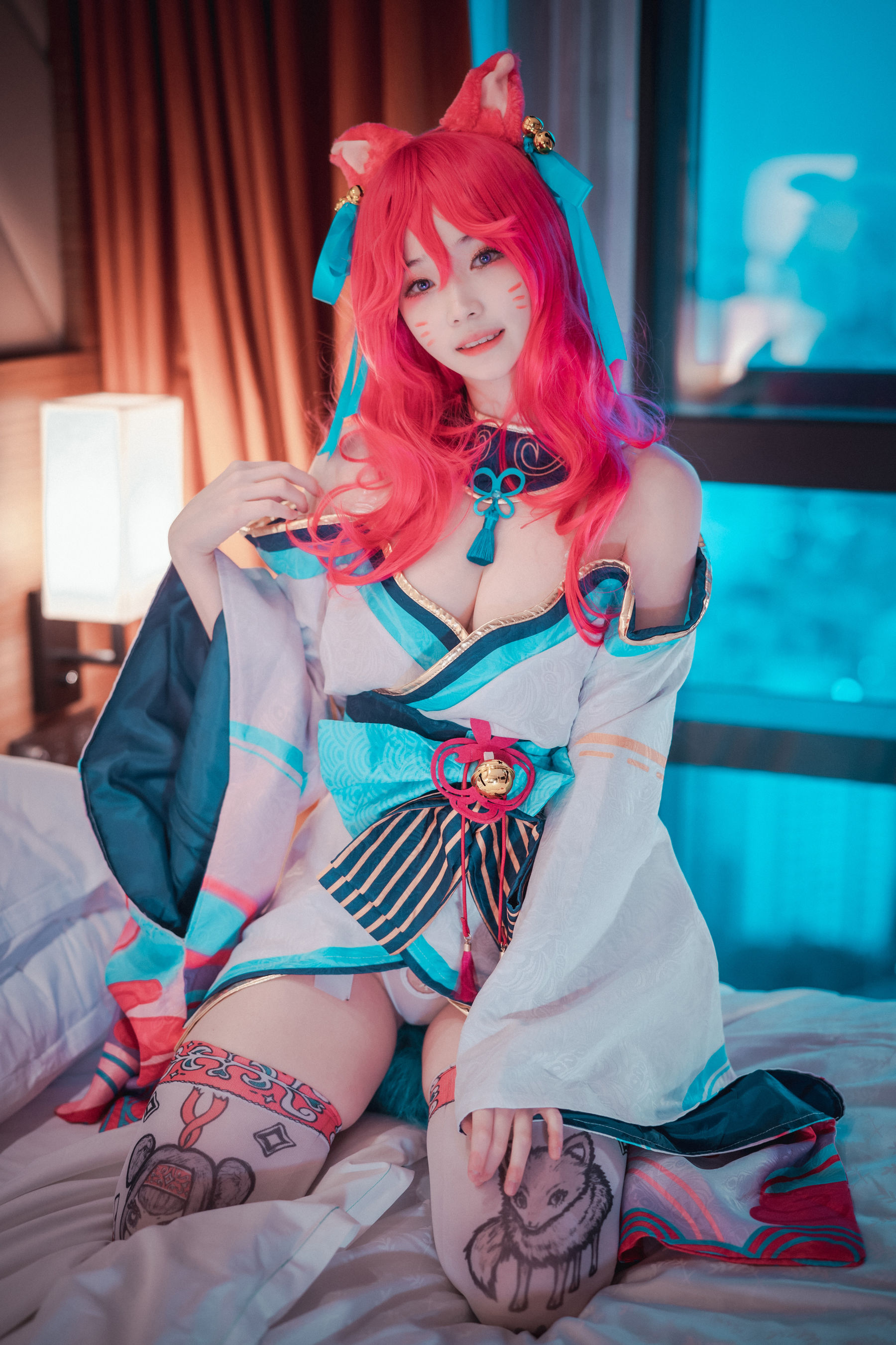 [DJAWA] BamBi – Spirit Blossom Ahri [130P]-美图馆