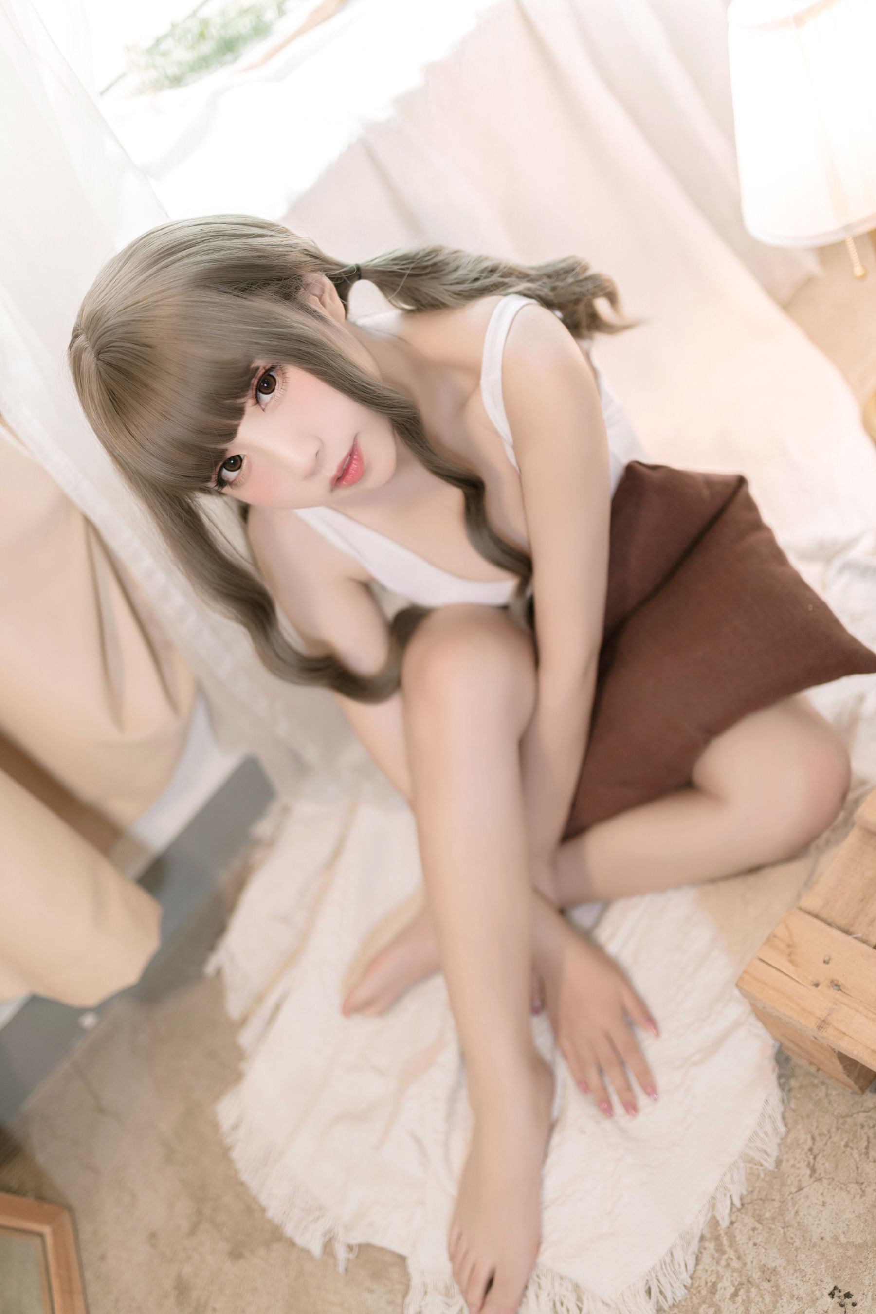  动漫博主貓田聖奈奈 – 白色死库水 [9P]-图丽社