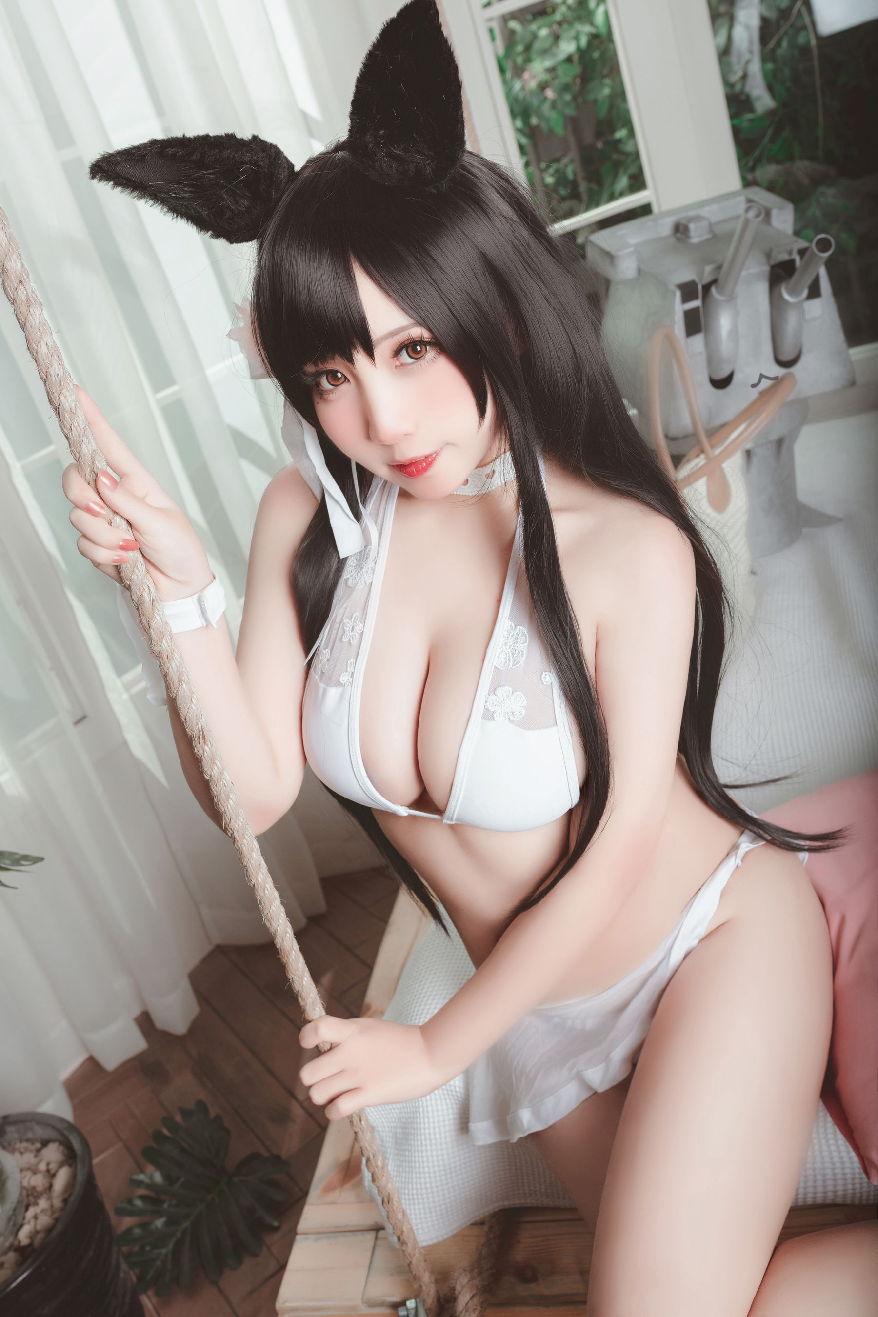 动漫博主貓田聖奈奈 – 爱宕泳装 盛夏进行曲 [25P]插图2