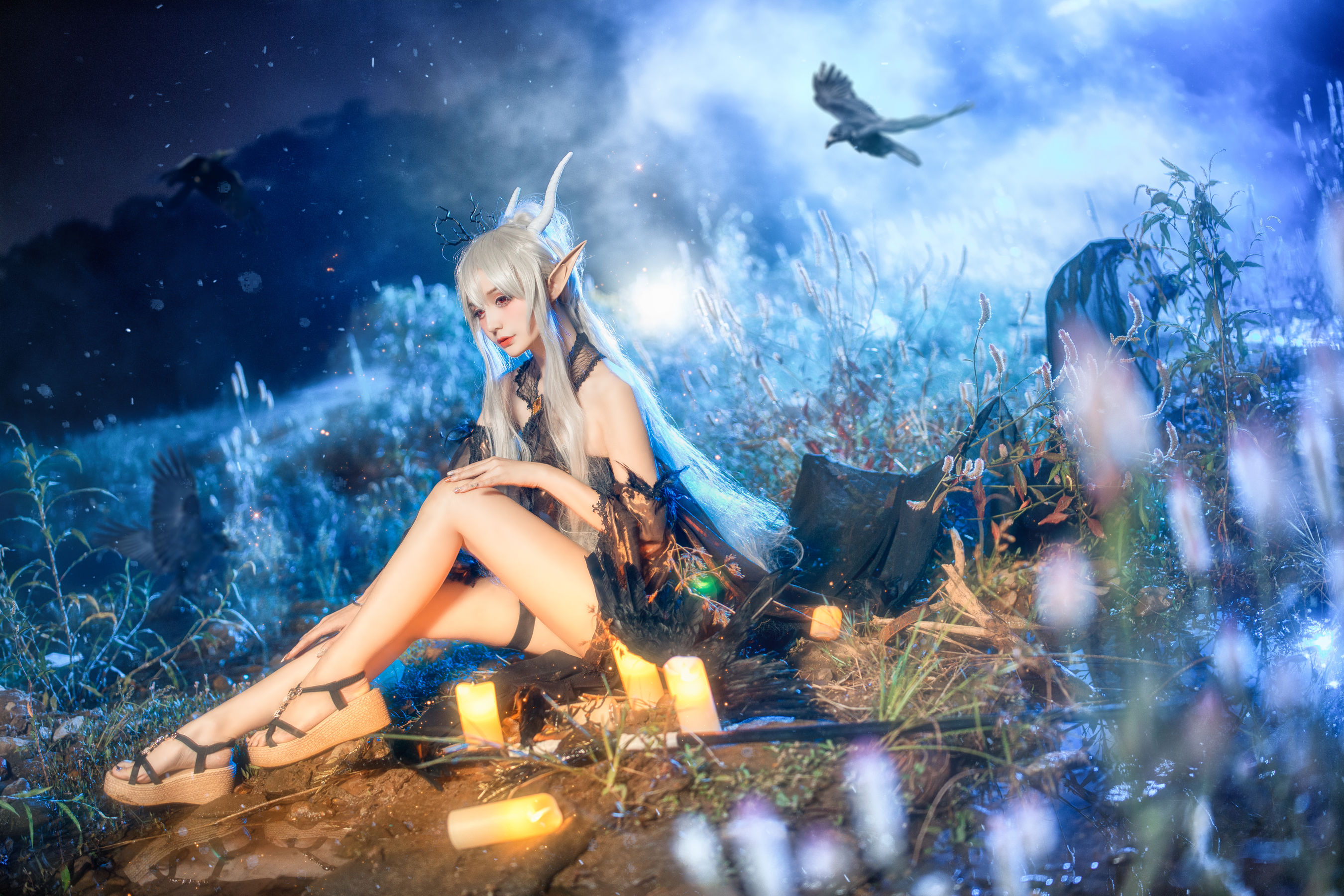 COS妹子仙九Airi – 闪灵静谧午夜 [17P]插图2
