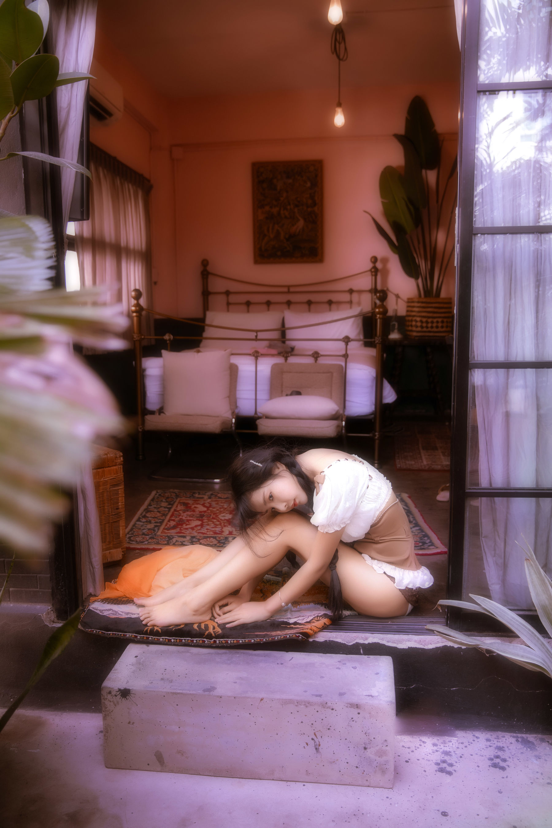 [Cosplay写真] 苏嫣嫣阿姨 – 泰国旅游纱巾 [12P]插图5