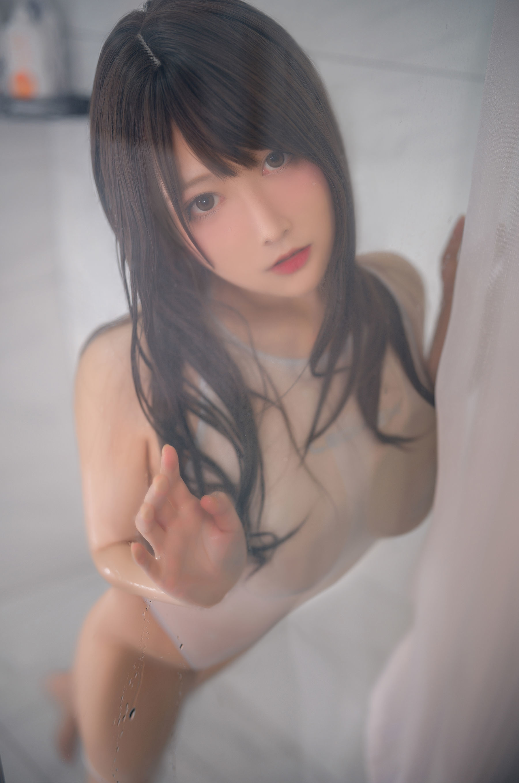 高颜值coser念念_D – 白色竞泳 [20P]插图7