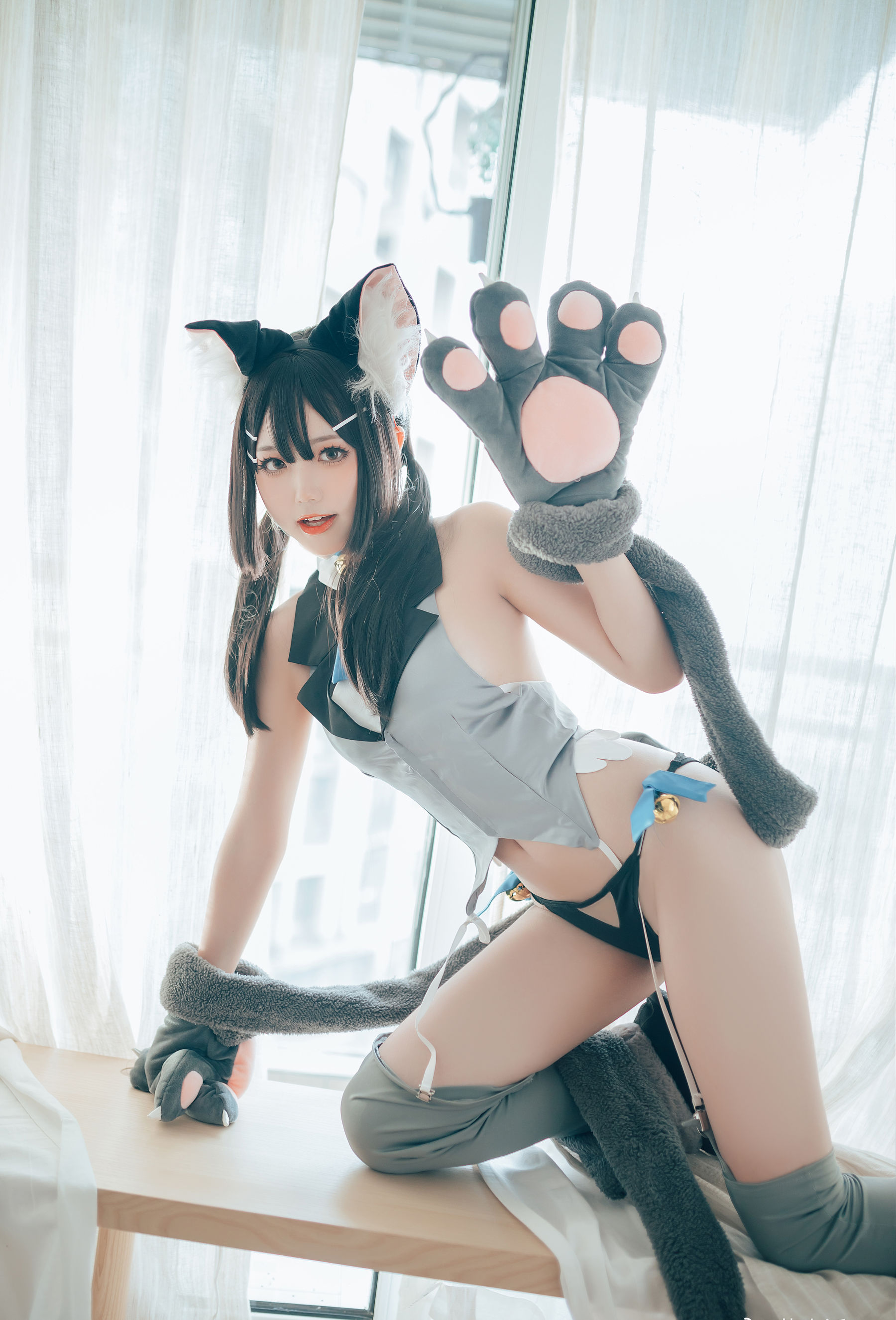 微博萌妹蓝小沂KiKi – 猫娘 [7P]插图6