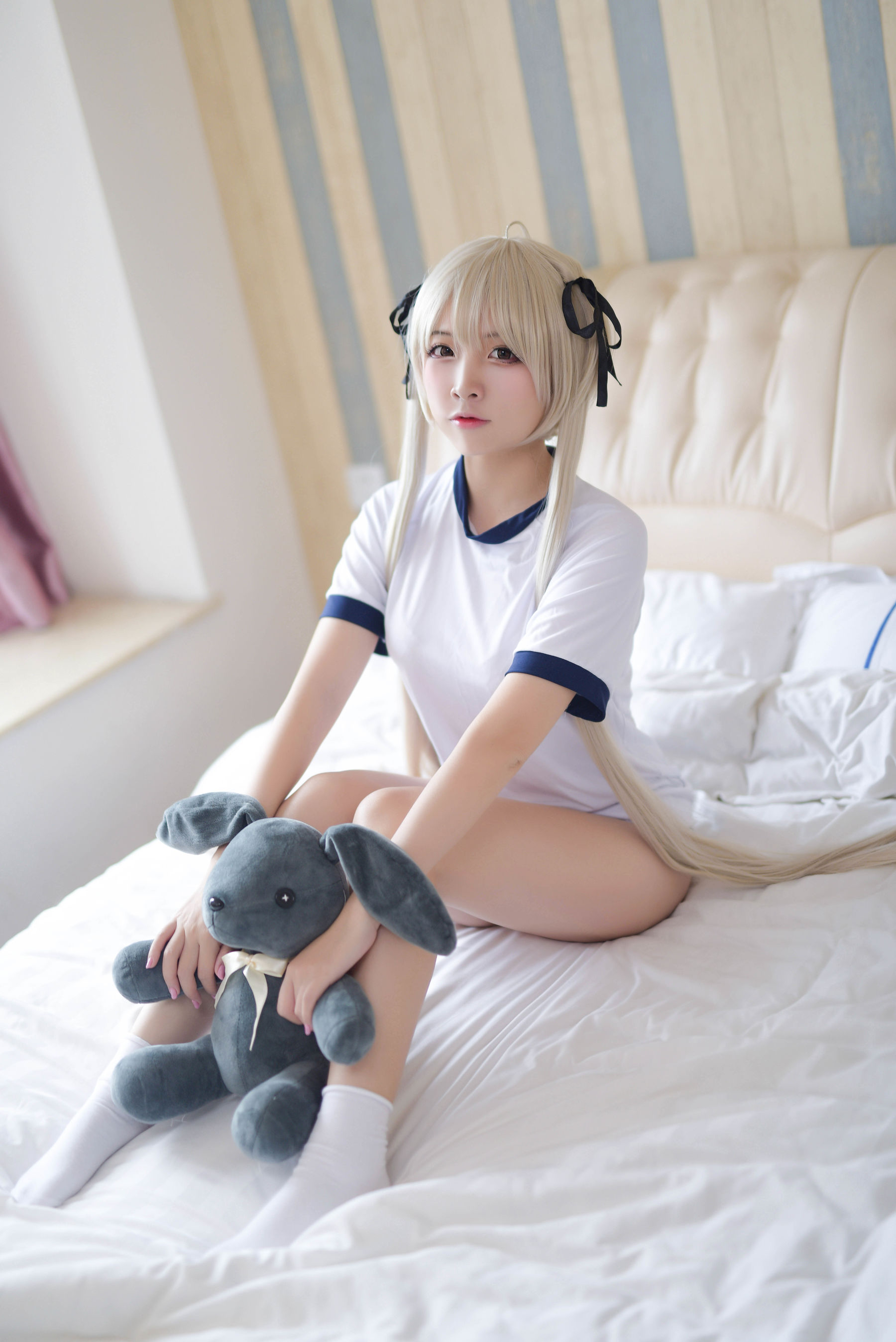 [Cosplay写真] 人气Coser二佐Nisa – 穹妹运动服 [29P]-美图馆