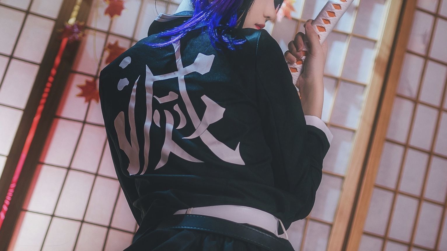 动漫博主南桃Momoko – 蝴蝶忍队服 [14P]插图4