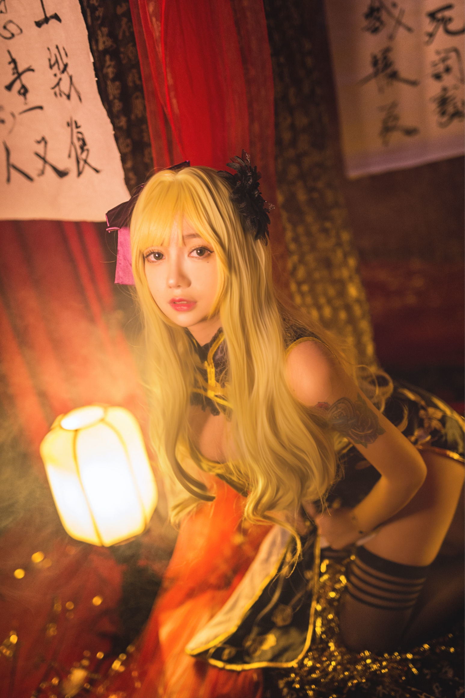 [萝莉COS] 洛丽塔大哥 – 小恶魔+甄姬+金莲 [26P]插图6