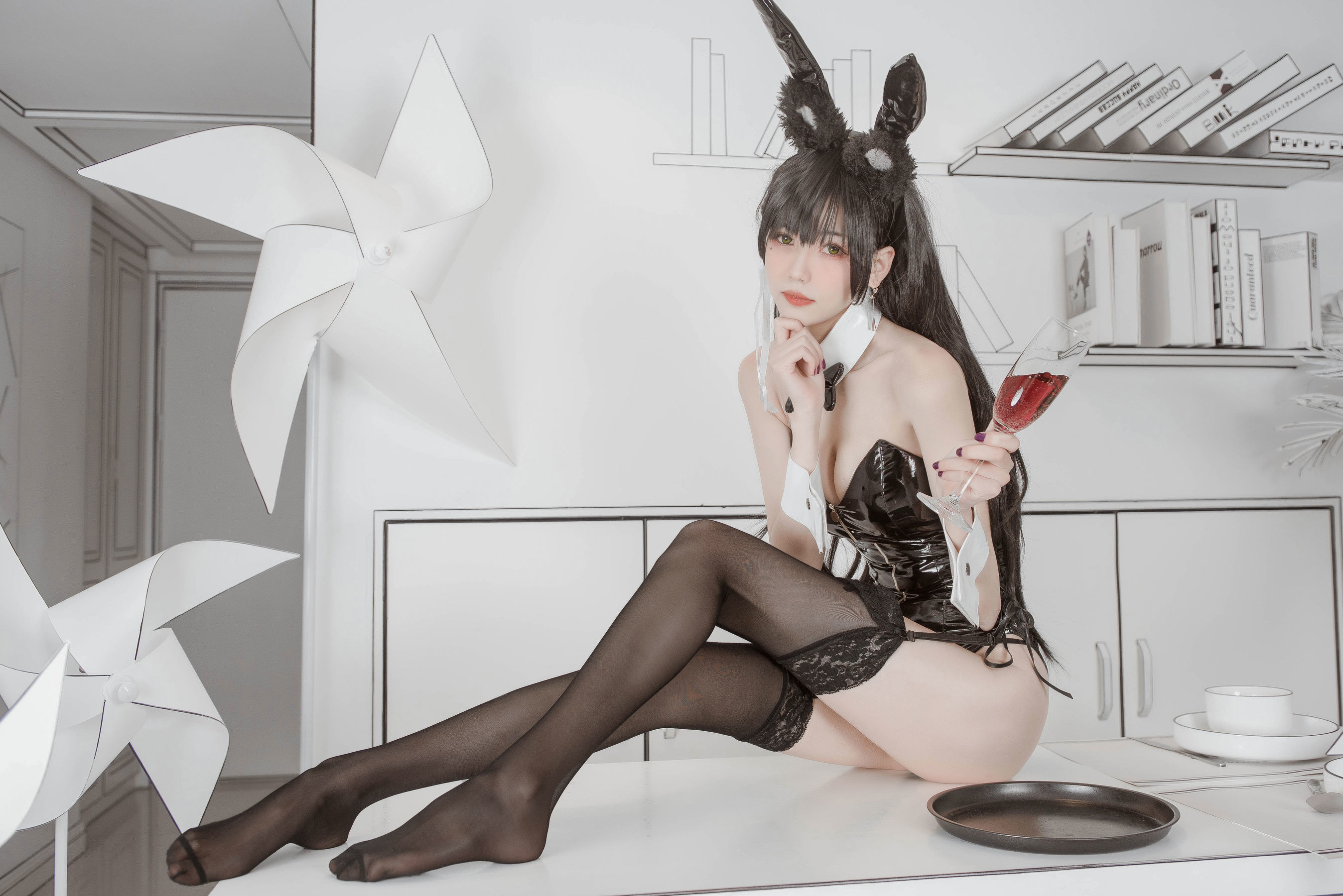小妖精你的负卿 爱宕兔女郎 [30P]插图3
