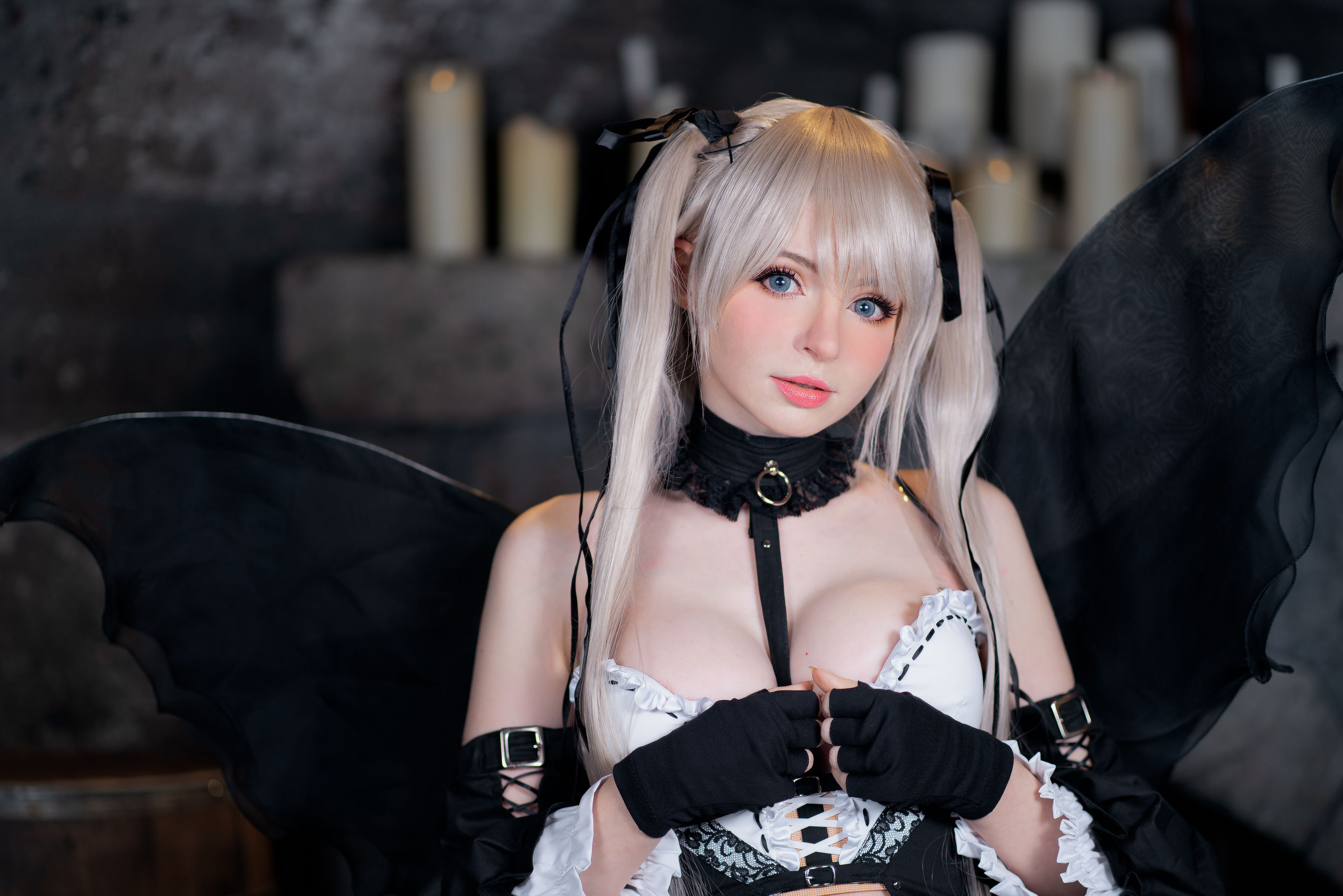 Peach milky – Sakimichan Marie Rose Set [58P]插图6
