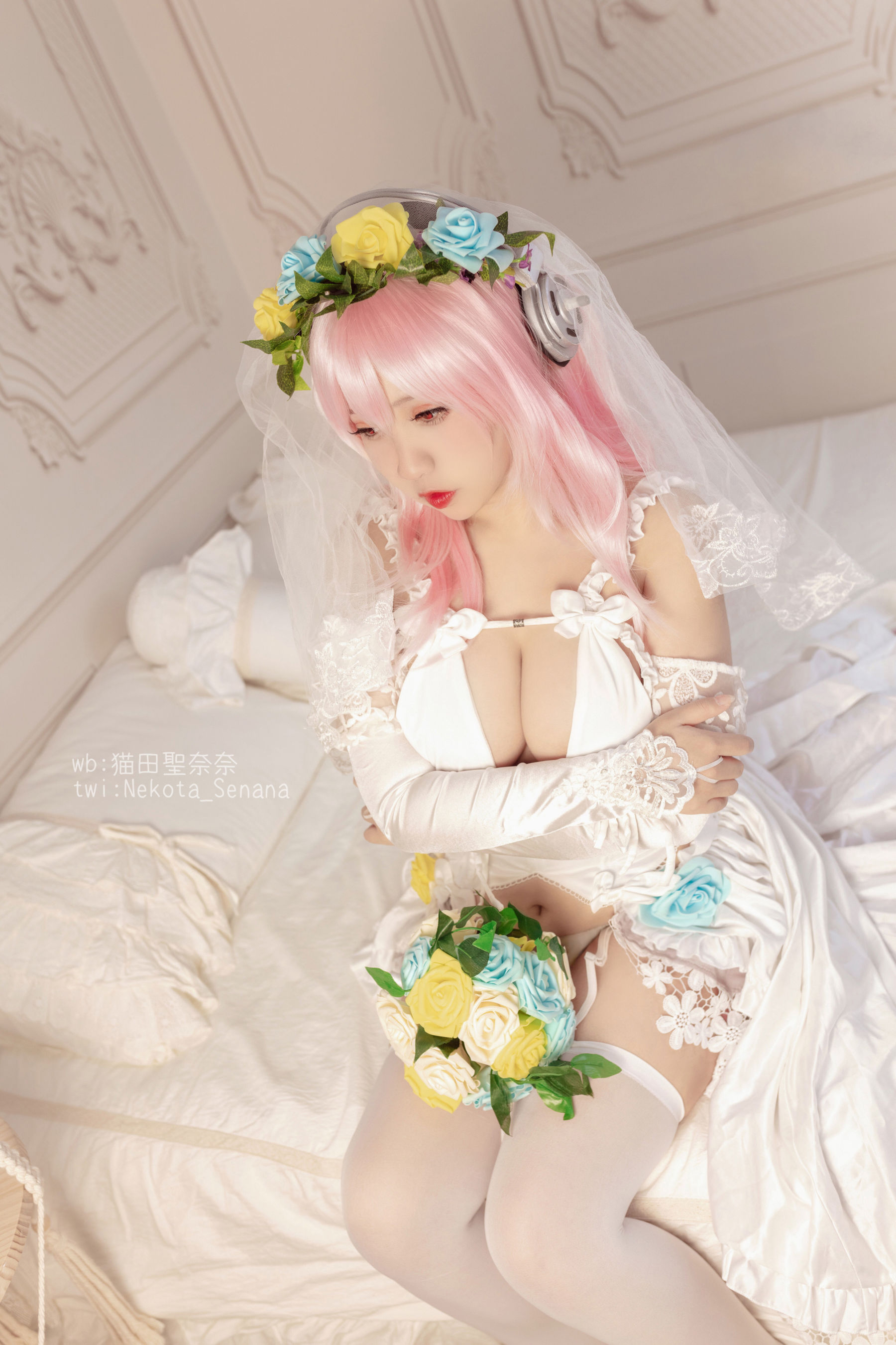 动漫博主貓田聖奈奈 – 索尼子十周年花嫁 [35P]插图7