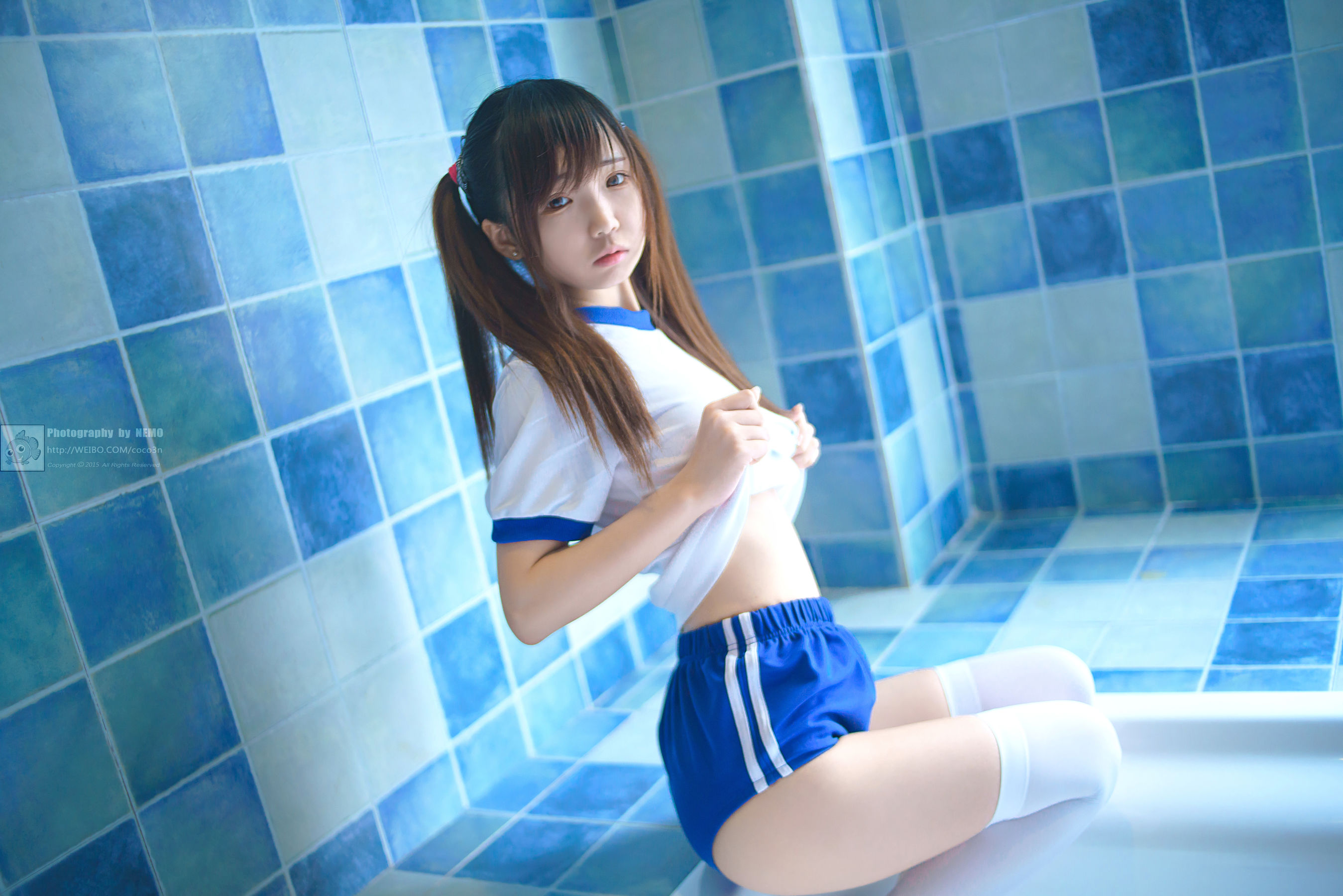  萝莉御子Yumiko – 体操服 [38P]-图丽社