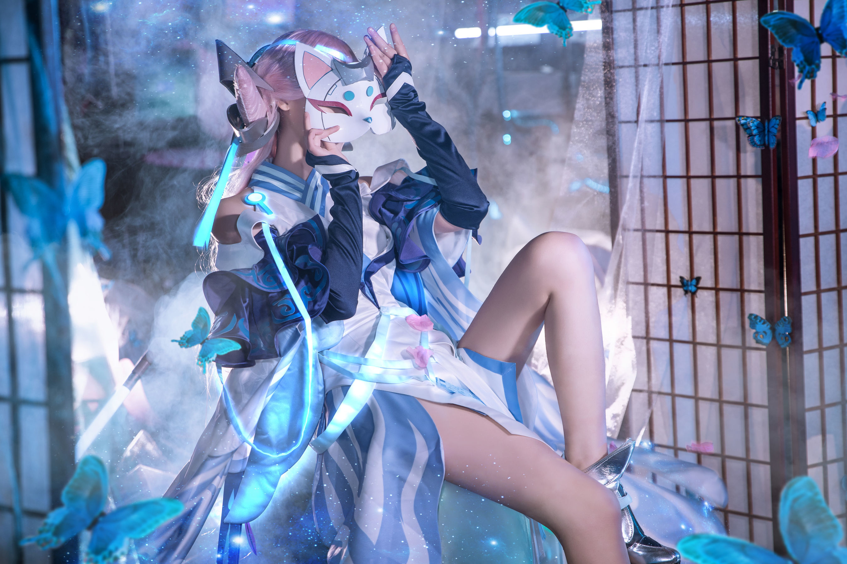 人气coser戚顾儿MIKI 王者荣耀 貂蝉 [19P]插图3
