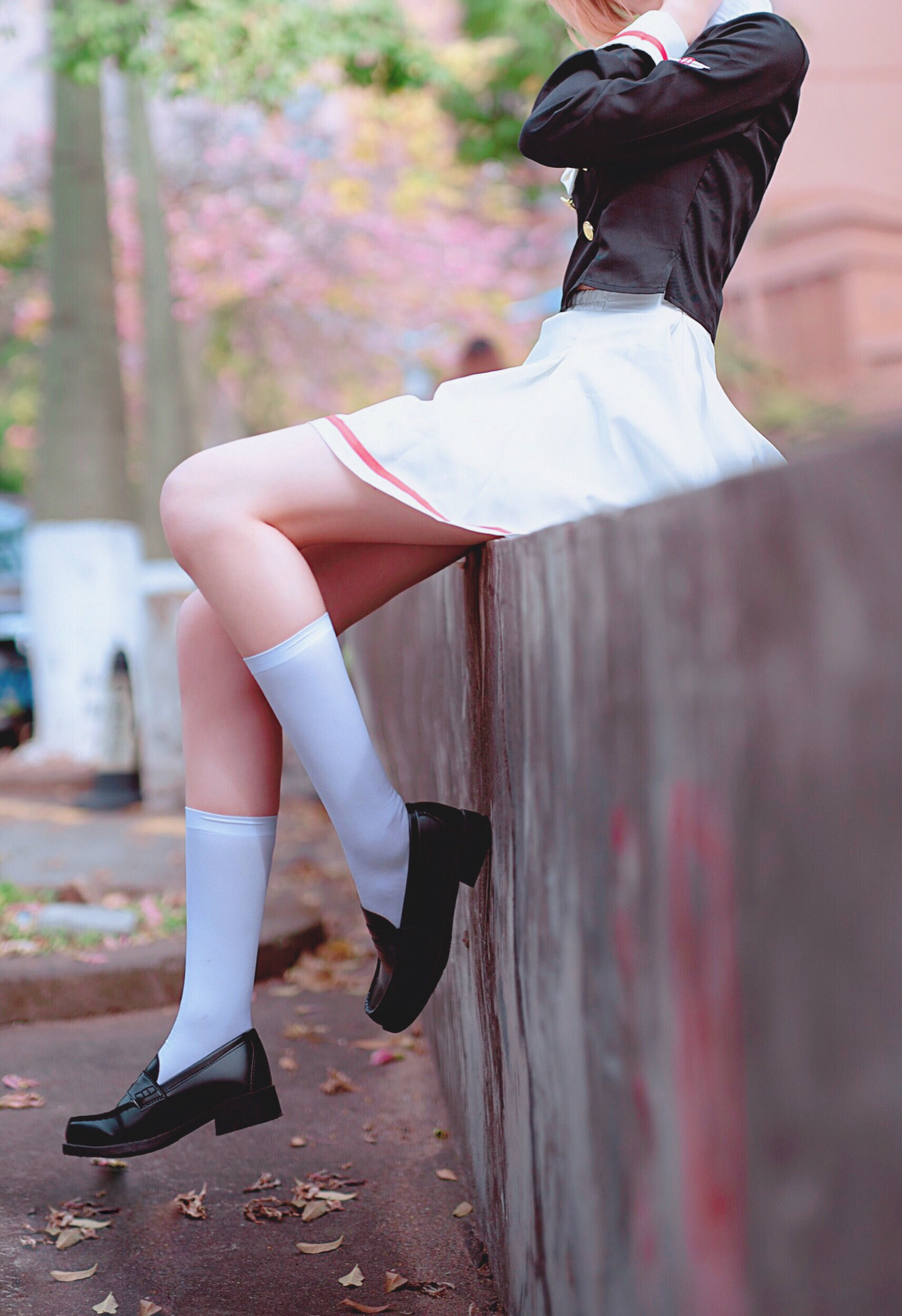 动漫博主南桃Momoko – 木之本樱制服 [9P]插图6