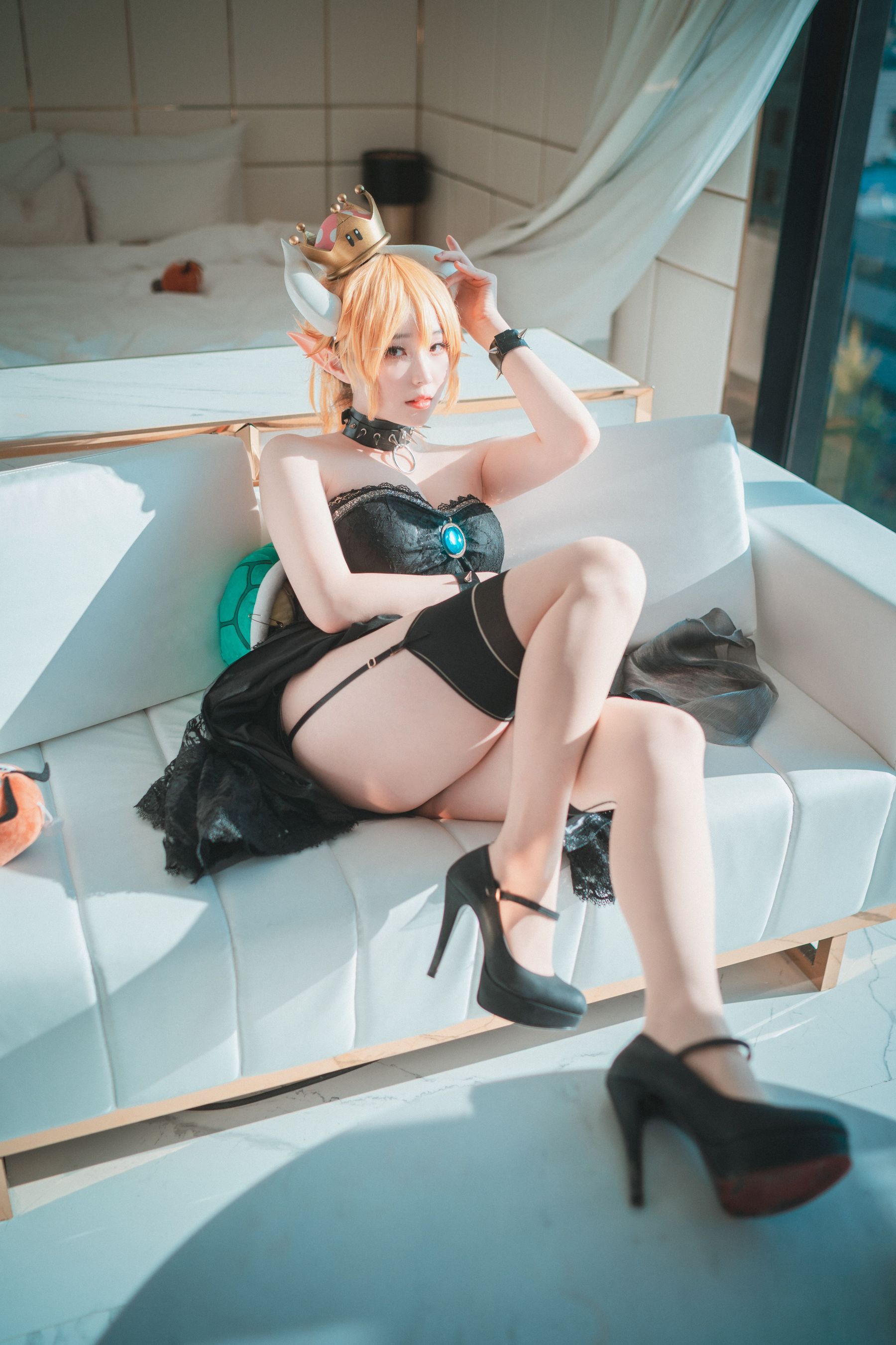 [DJAWA] BamBi – Halloween with Bowsette 写真套图 [50P]插图7