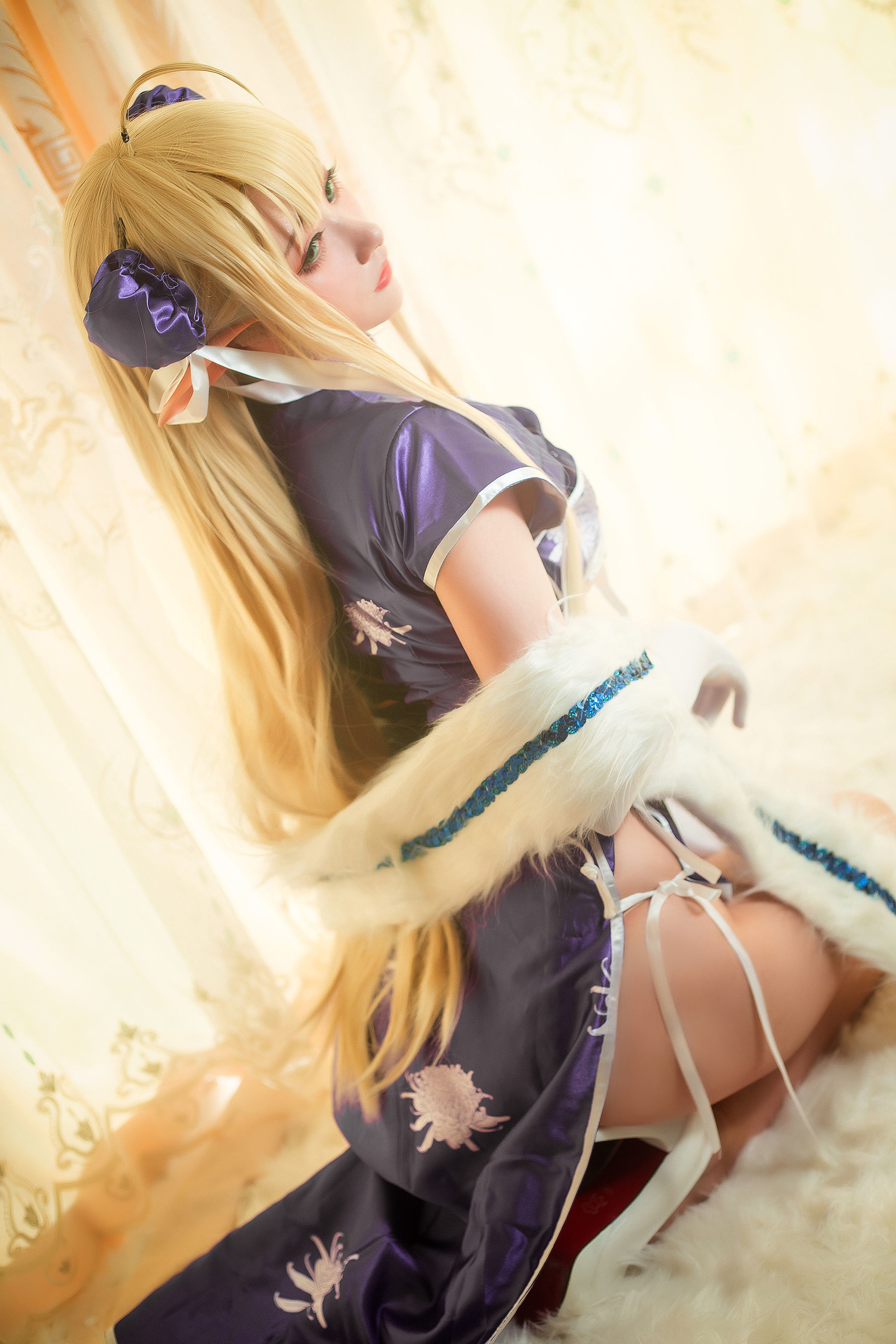 高颜值coser念念_D – 半人马旗袍 [22P]插图6