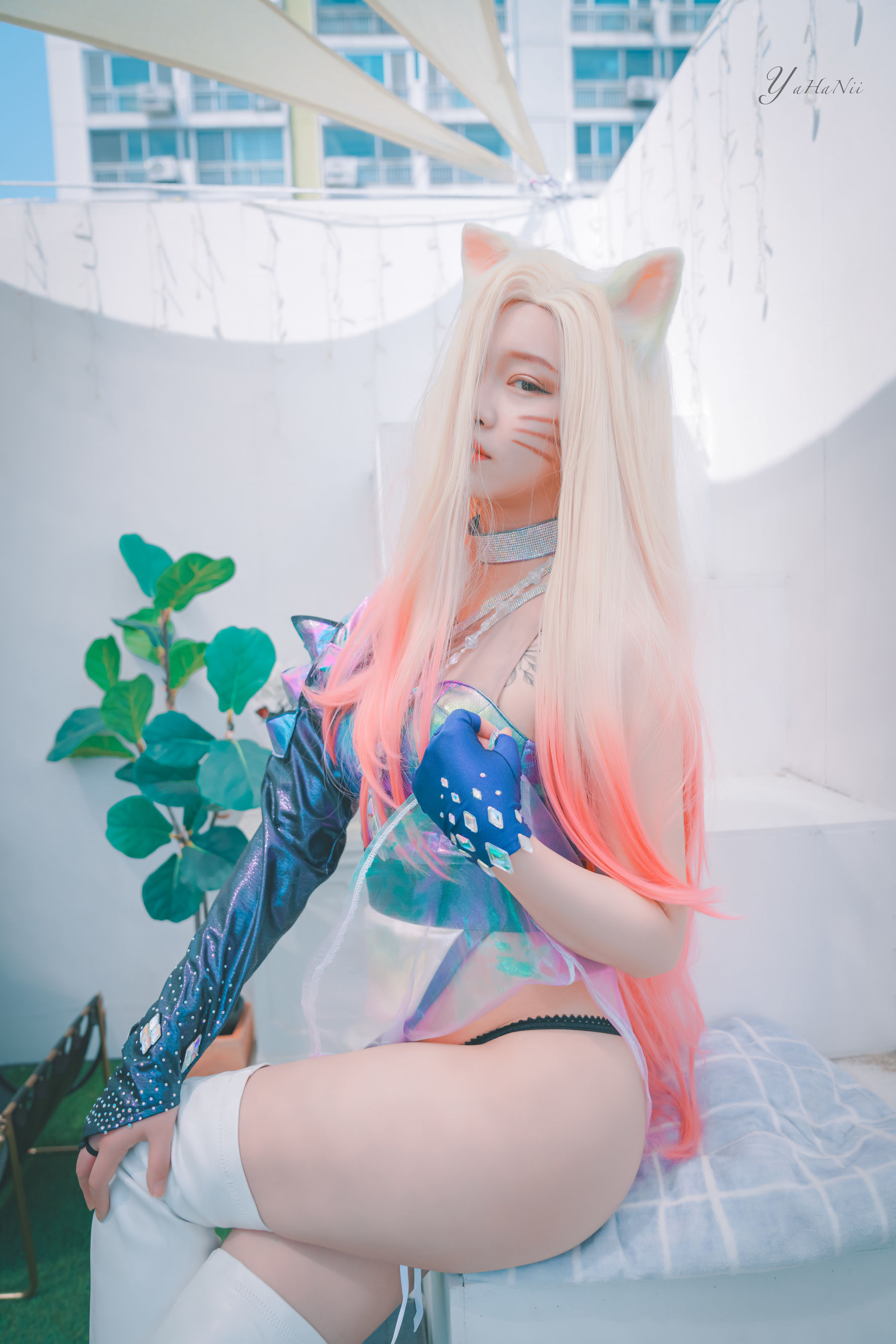 [YAHANII] Mi Ru – KDA Ahri [113P]-美图馆