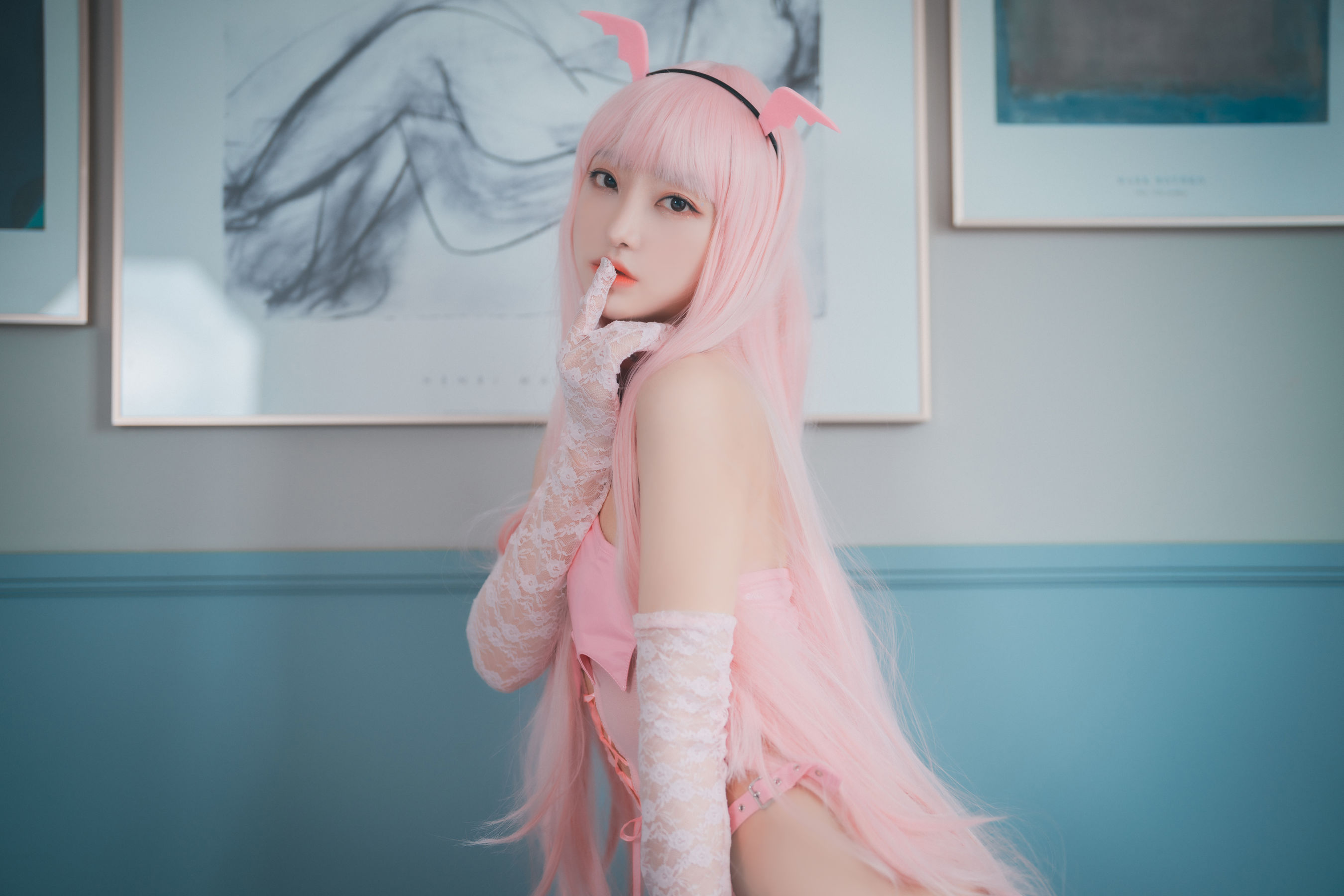 [DJAWA] Hanari – Pink Succubus [123P]插图3