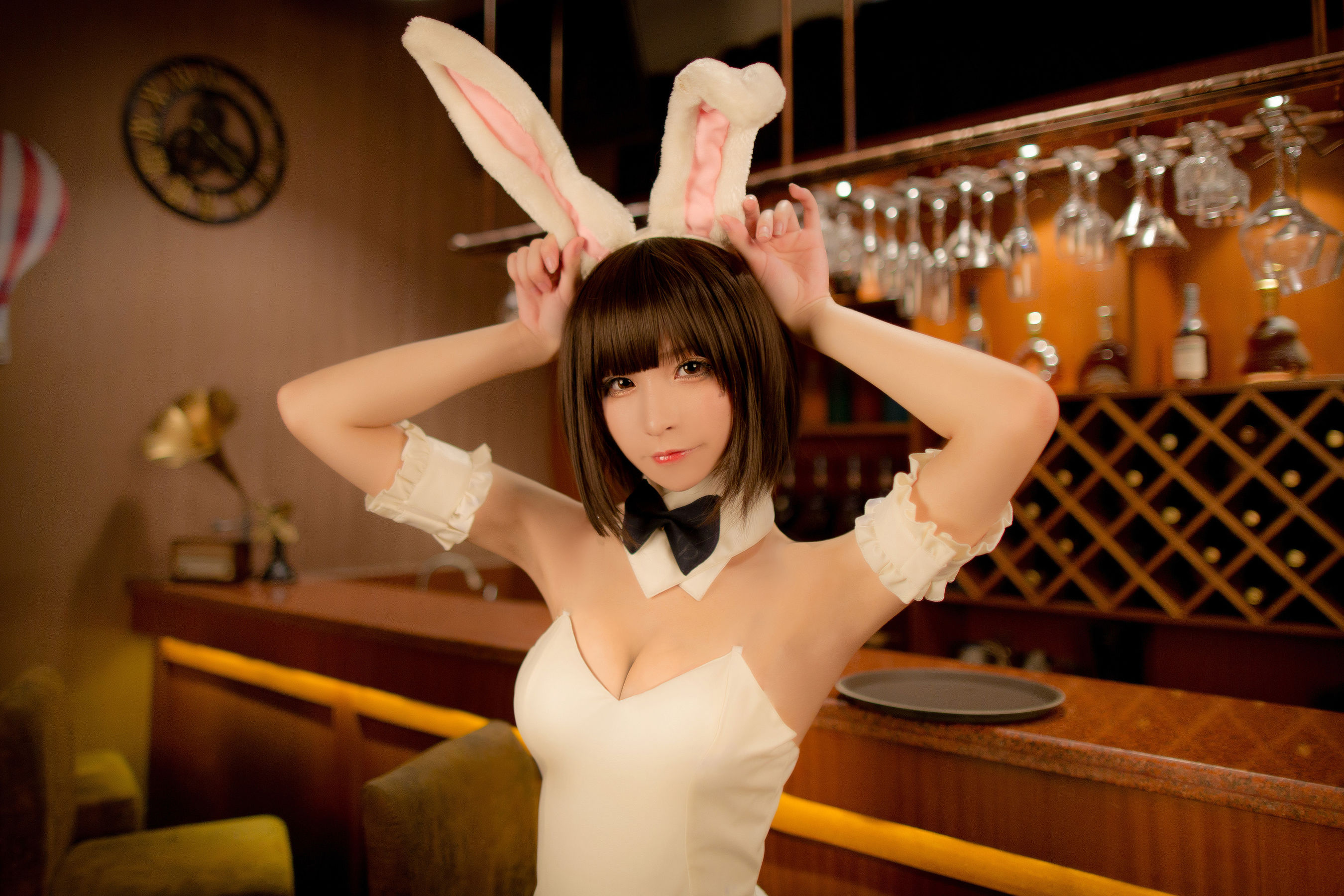 拼音拼嘤嘤 – 加藤惠兔女郎 [9P]插图5