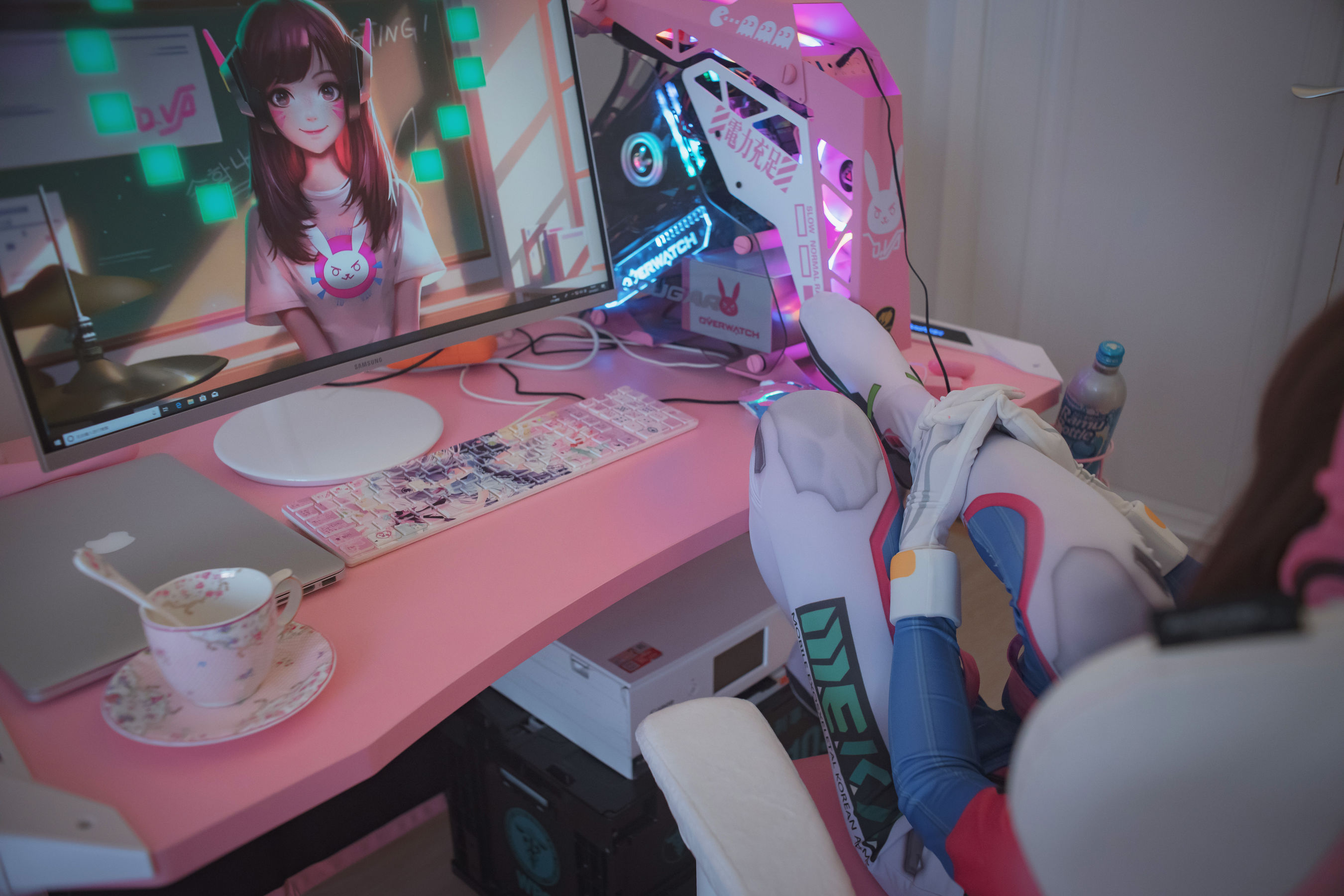 福利姬木花琳琳是勇者 – オーバーウォッチD.VA [52P]插图5