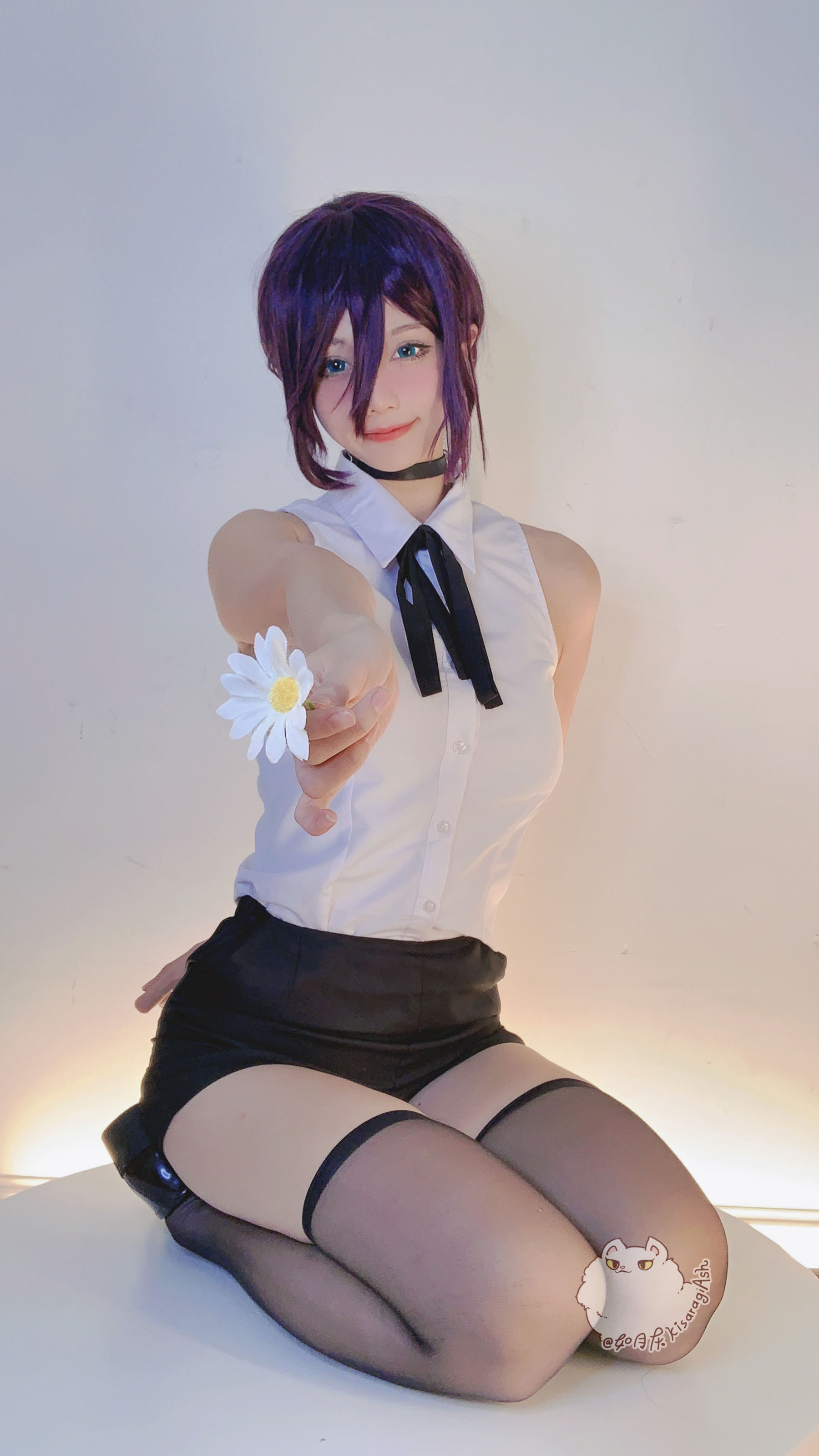动漫博主如月灰 – 电锯人REZE [34P]插图7