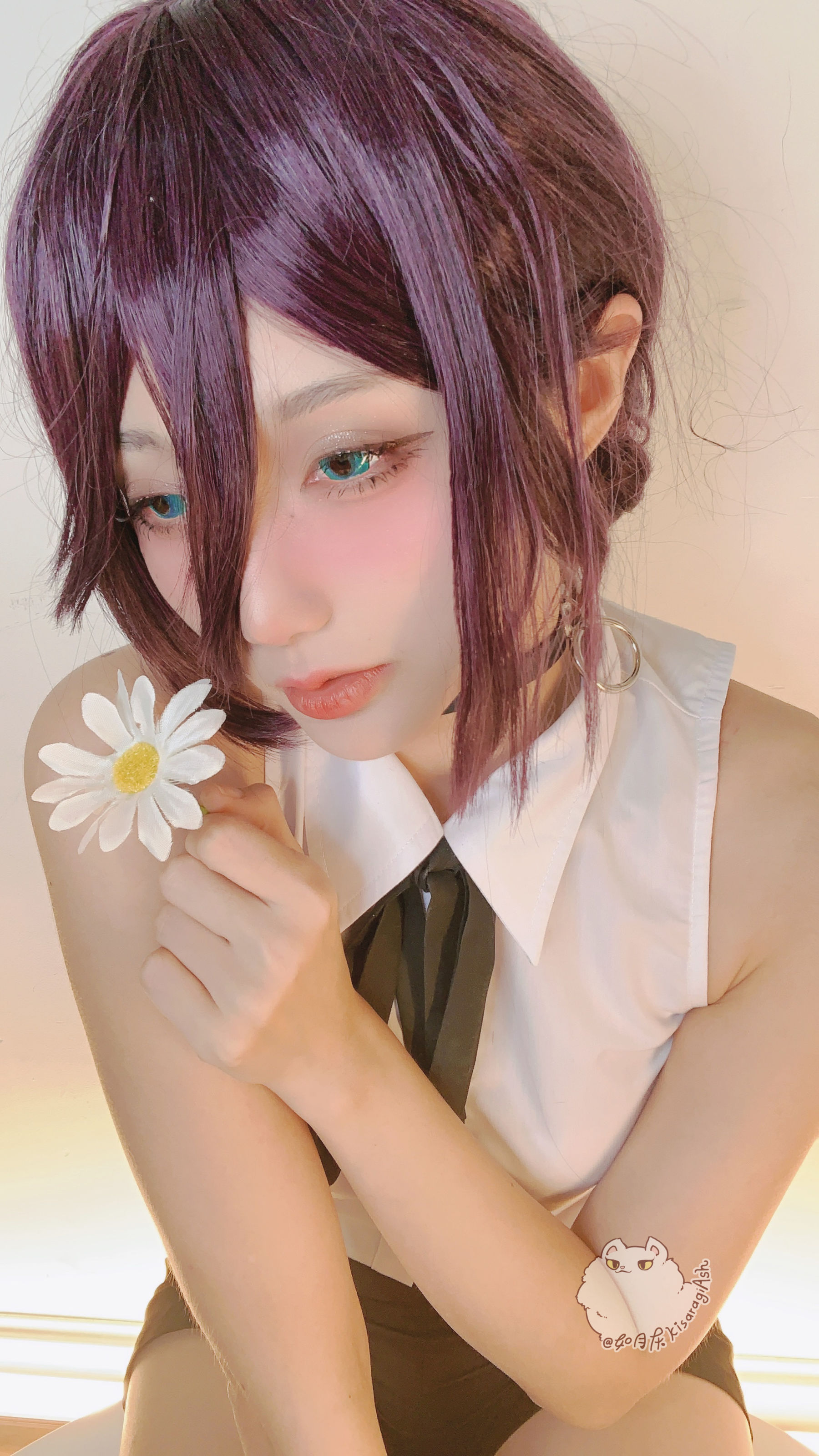 动漫博主如月灰 – 电锯人REZE [34P]插图4
