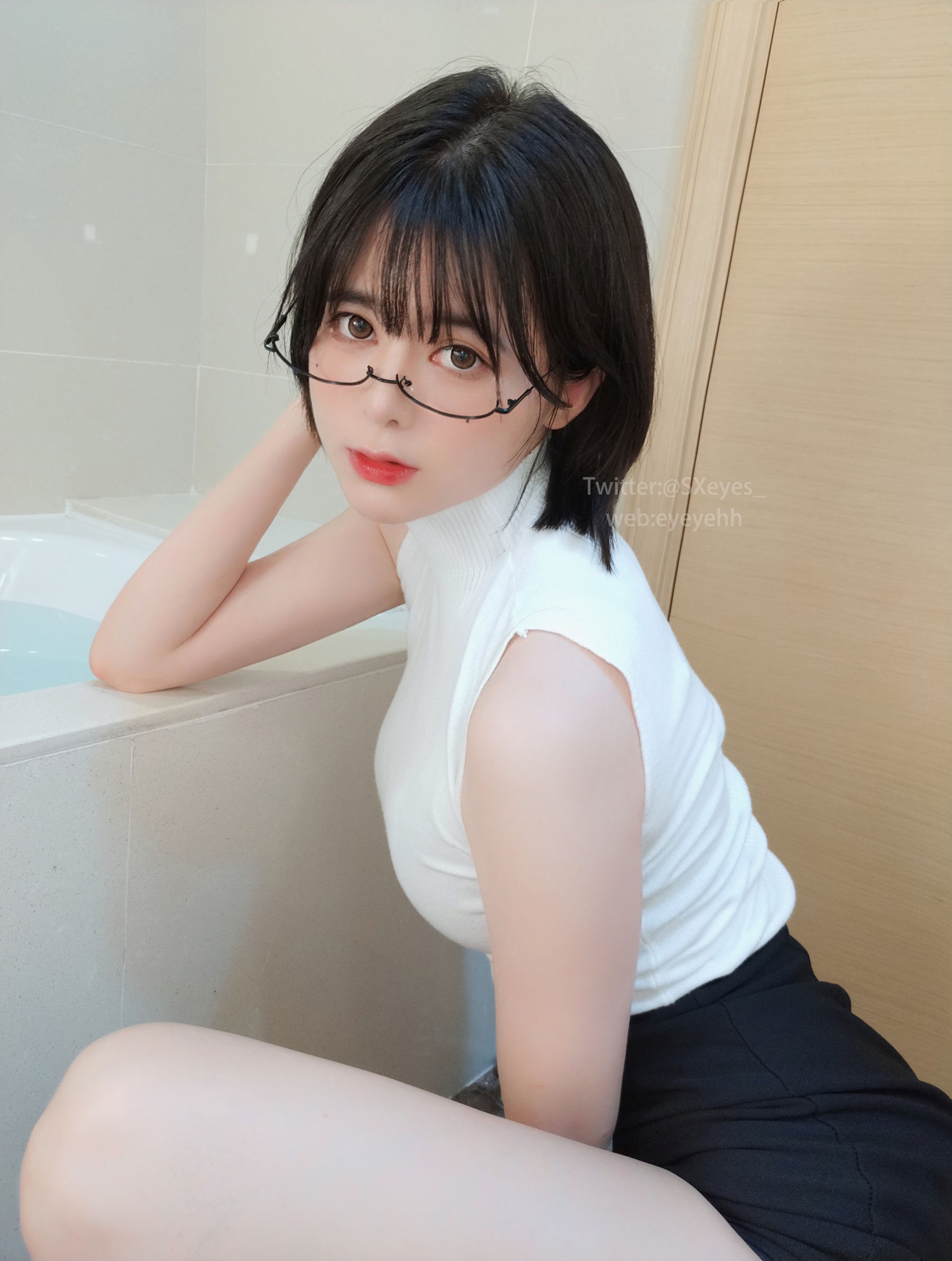 萌妹子眼酱大魔王w – 风吕に入る [26P]插图6