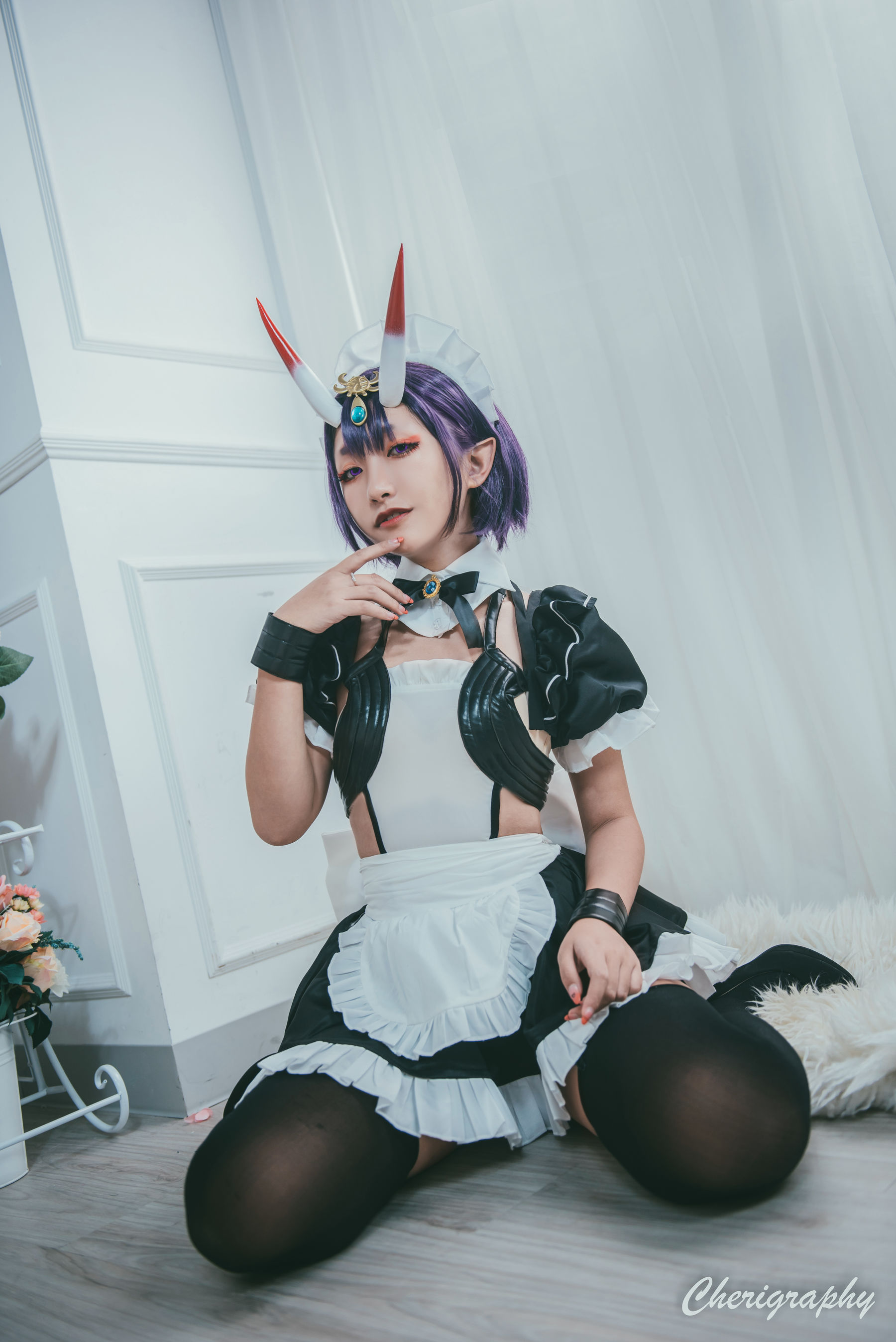 Roroki骷髅姫 – 酒吞女仆 [16P]插图2