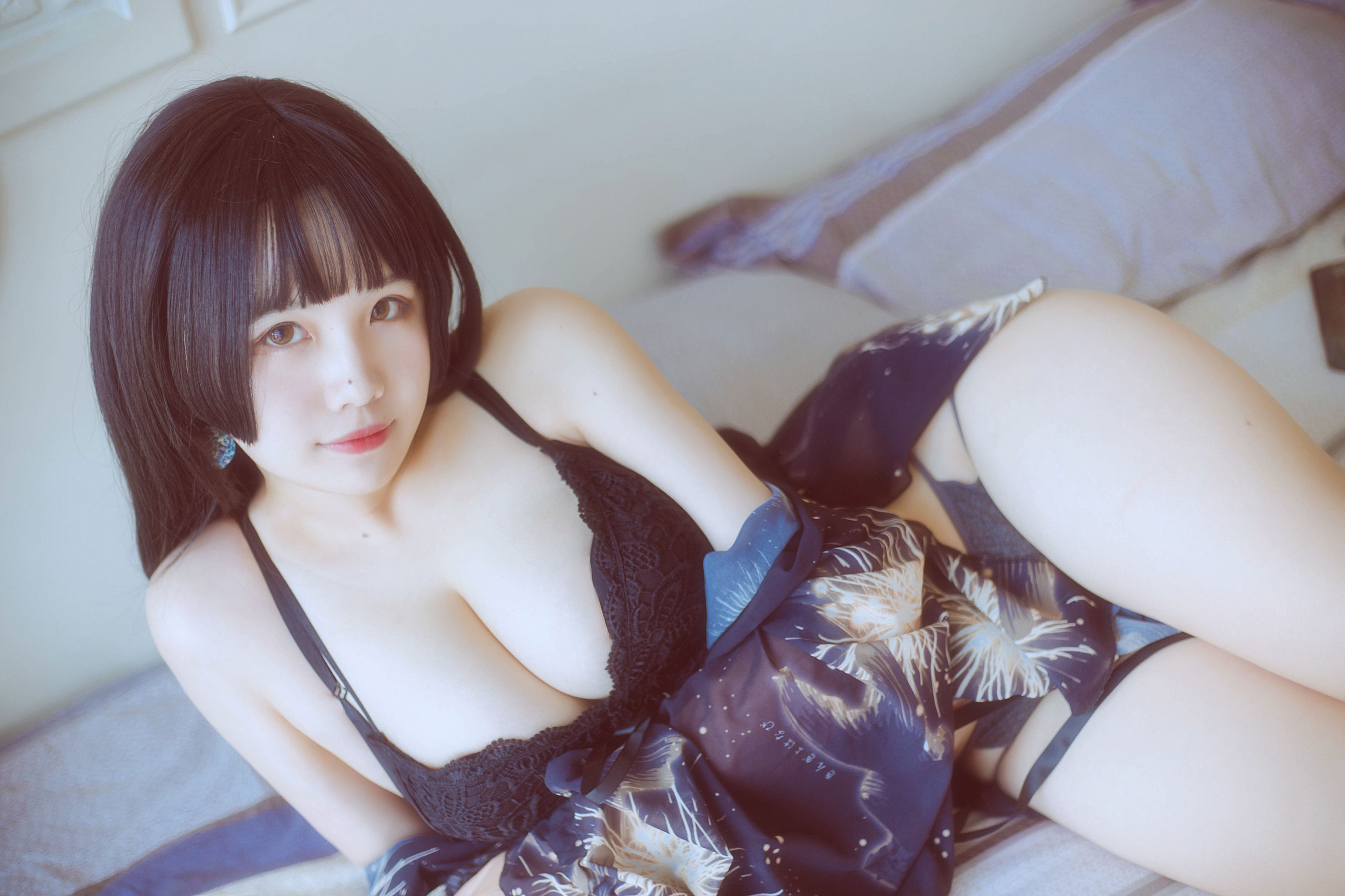草半半宝宝 – 黑色吊带 [23P]插图5