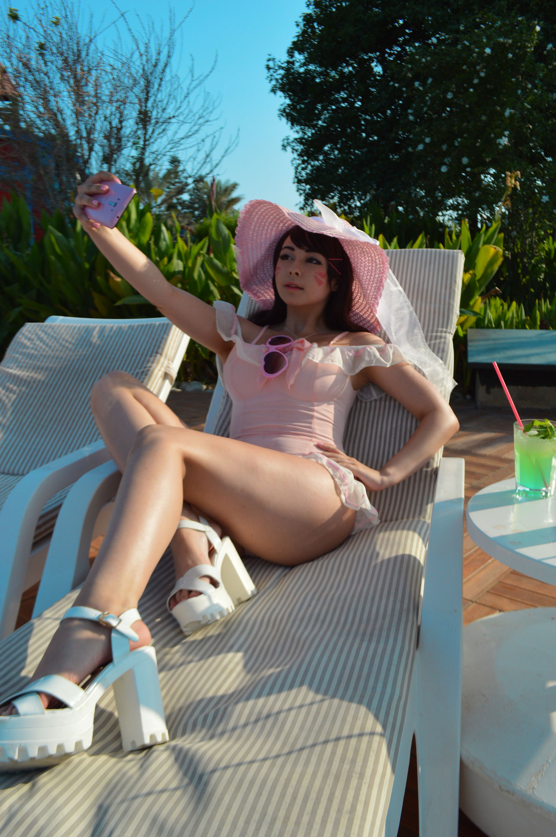 Yoshinobi – Swimsuit D.va [12P]-美图馆