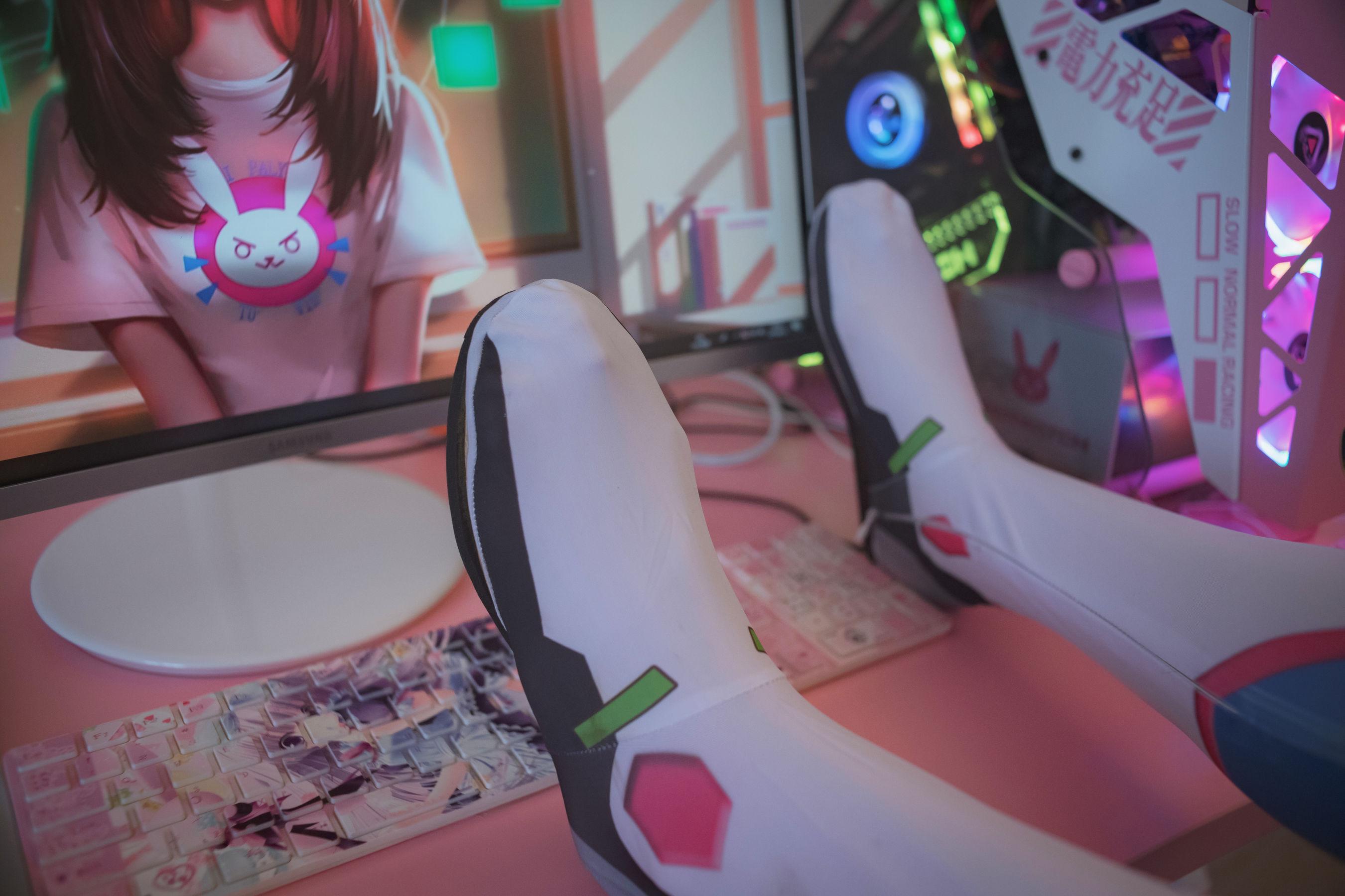福利姬木花琳琳是勇者 – オーバーウォッチD.VA [52P]插图6