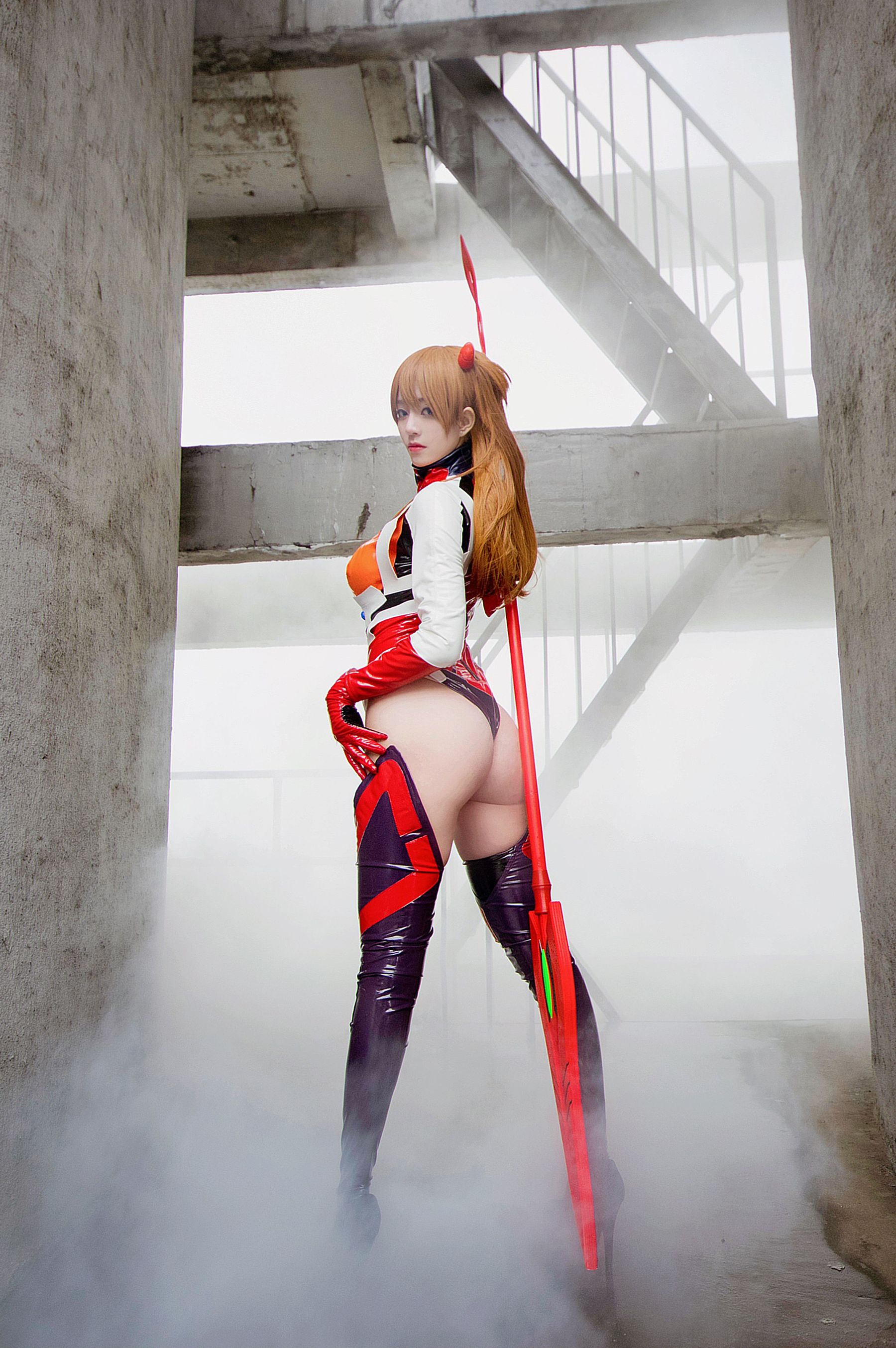 Coser__KETTOE – asuka battle suit [18P]-美图馆