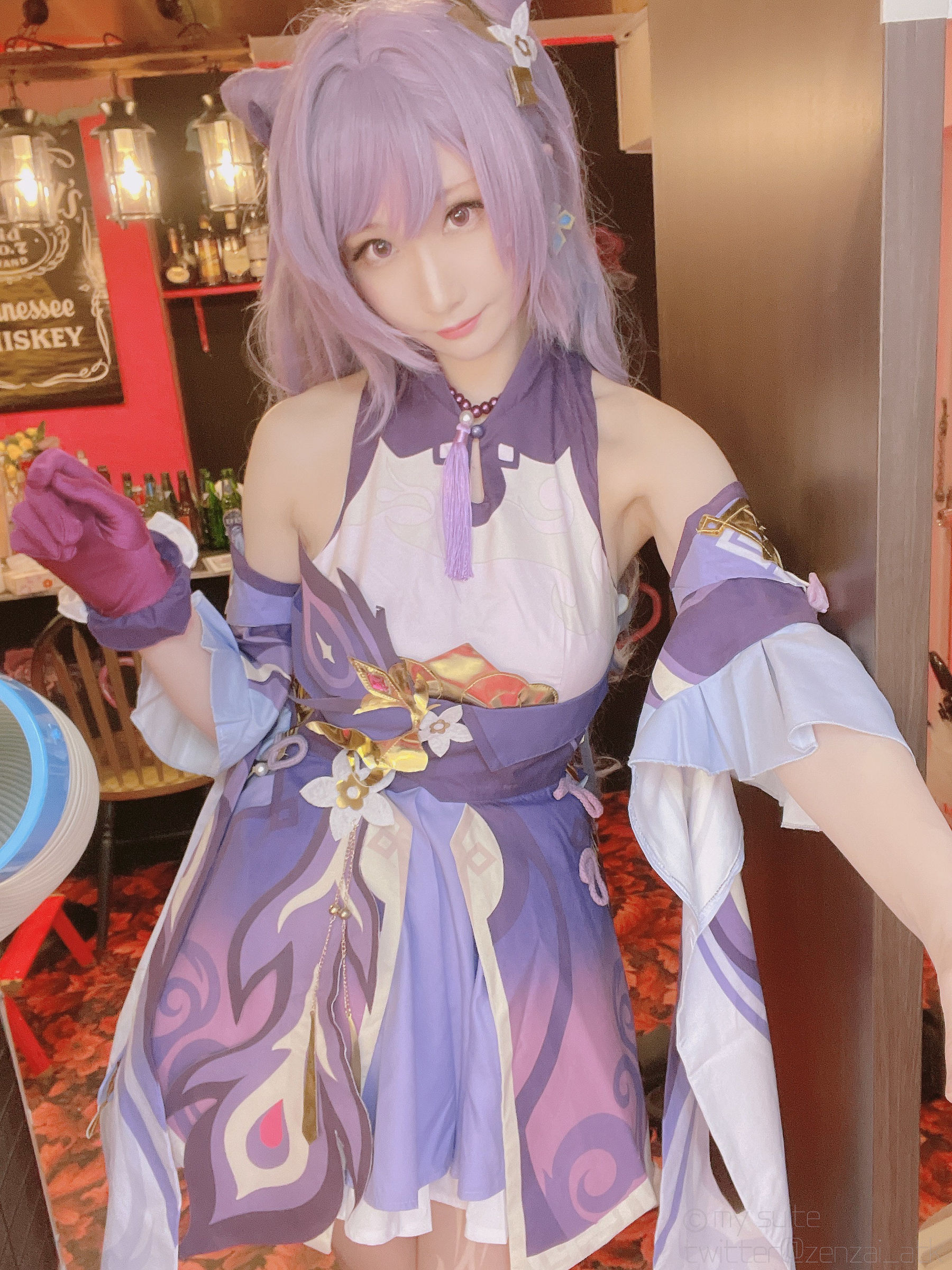 (Cosplay)[my suite] Atsuki あつき – Keqing 刻晴 (Genshin Impact) [47P]插图5