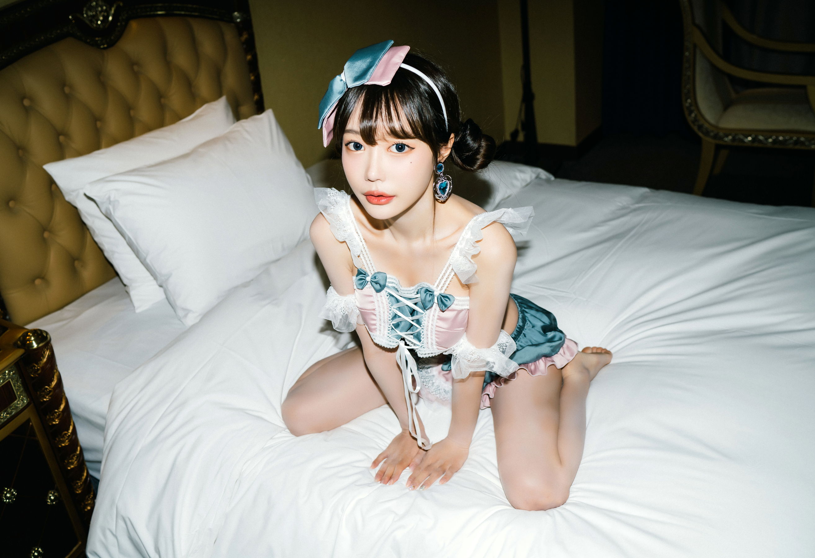 [Moon Night Snap] – Jucy《Vol.4 Your Only Maid》 [36P]-美图馆