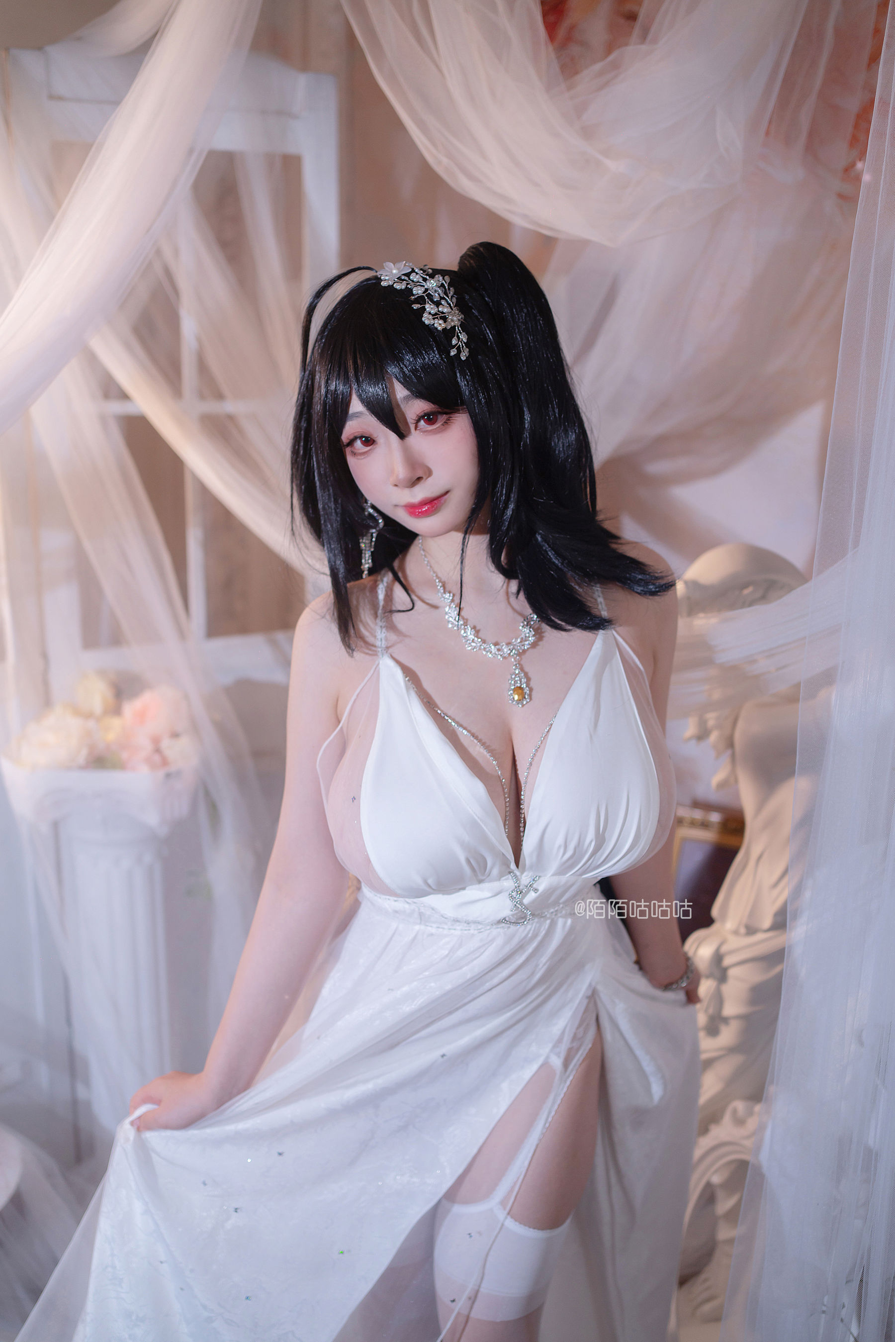 Cosplay美女韶陌陌 – 大凤 婚纱 [18P]-美图馆