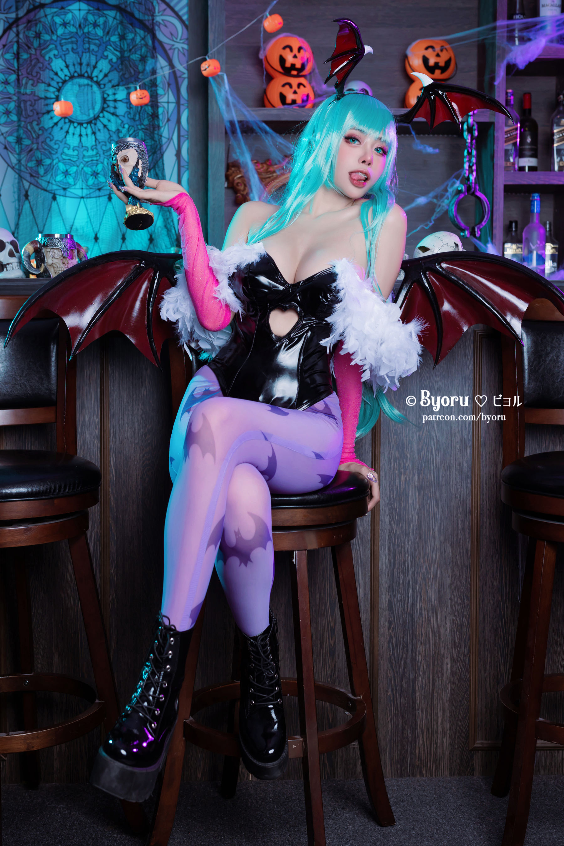 日本性感萝莉Byoru – Morrigan [32P]-美图馆