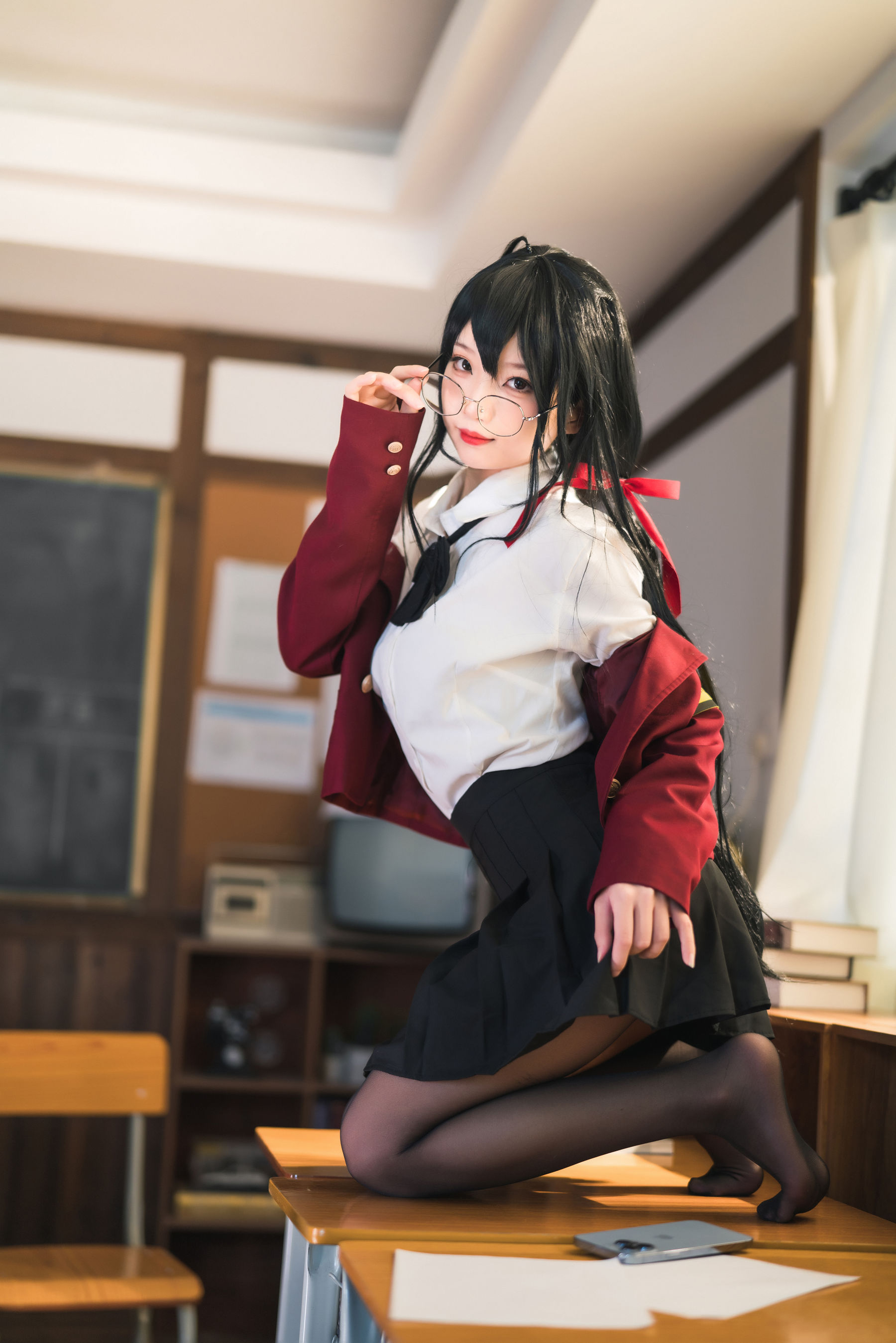 狐玖玖 – 碧蓝航线 大凤JK [20P]插图7