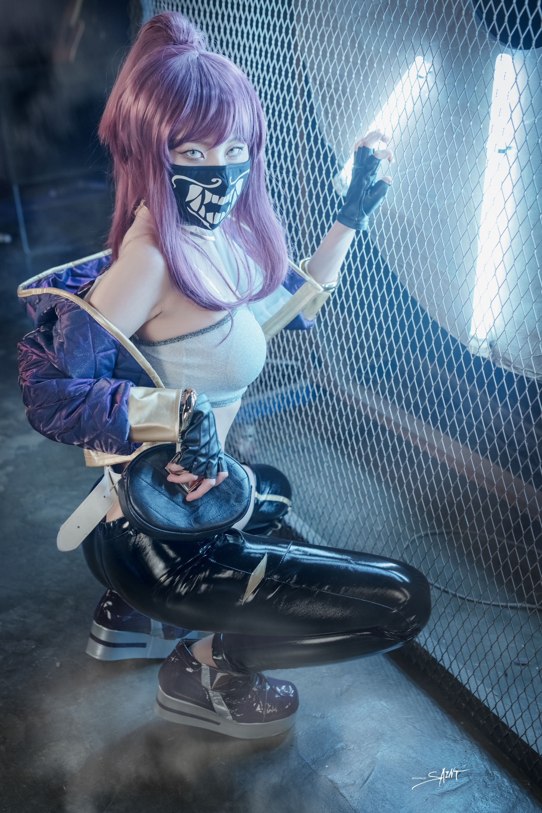 [saintphotolife] Yuna – Yuna’s Cos Vol.04 KDA Akali & Nier Automata [65P]-美图馆