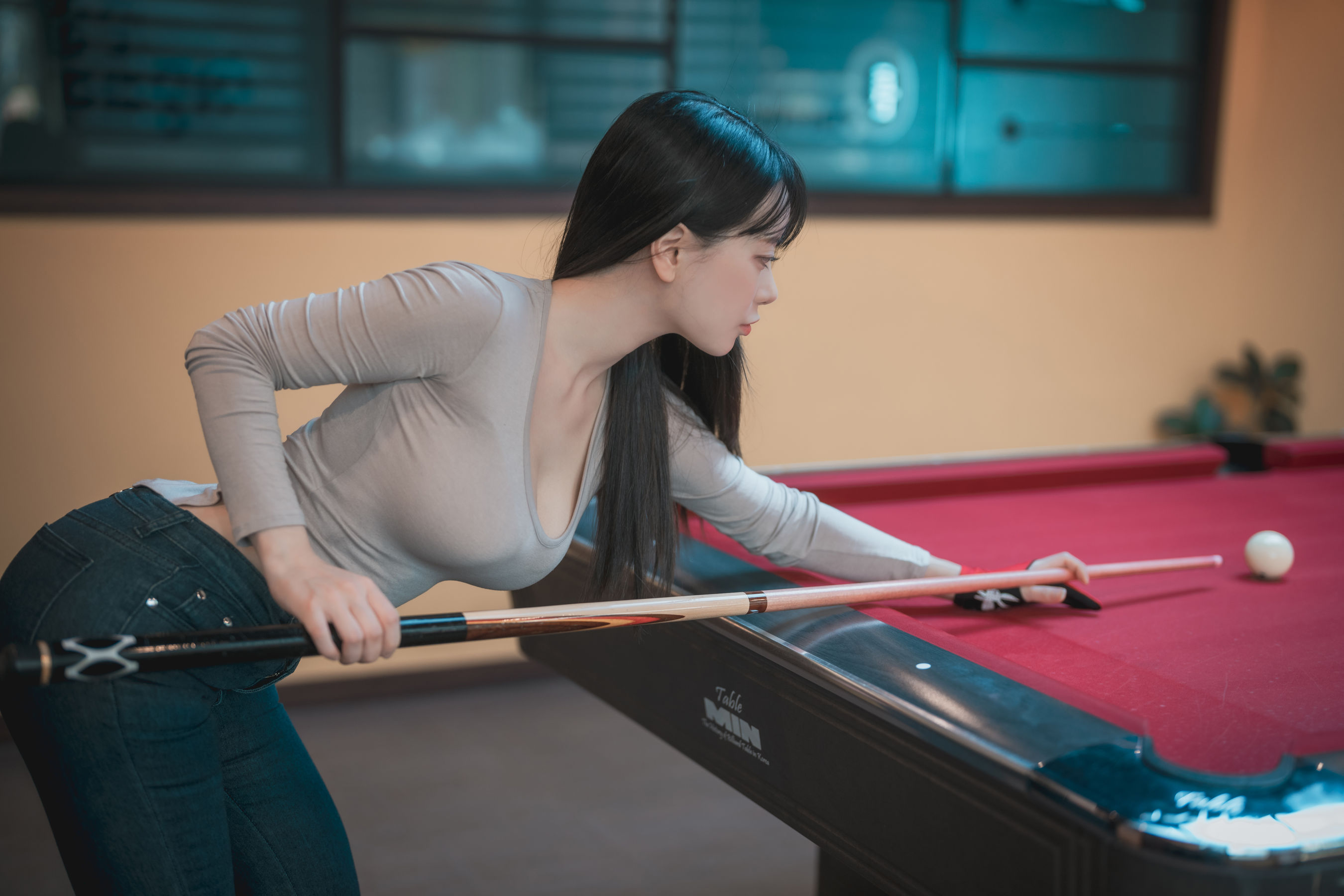 DJAWA ZziZzi – Billiards Girl – 1 [49P] - 妍画集-妍画集