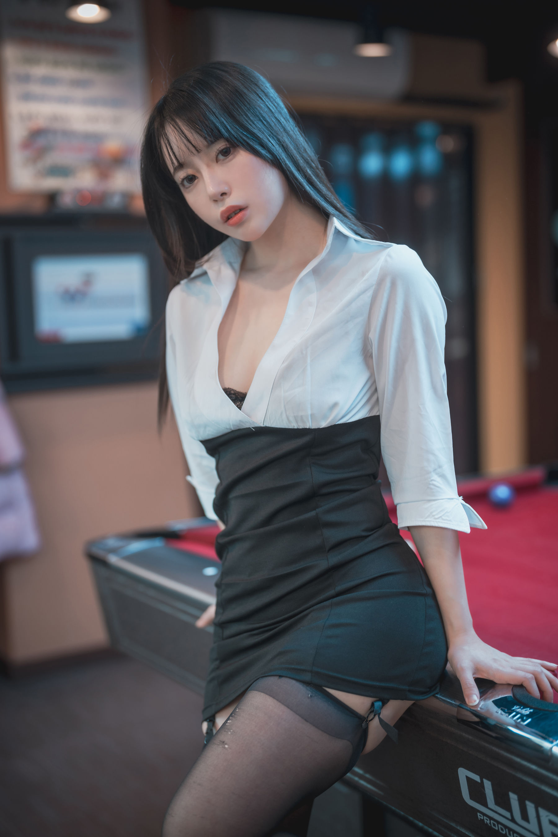 DJAWA ZziZzi – Billiards Girl – 2 [47P] - 妍画集-妍画集