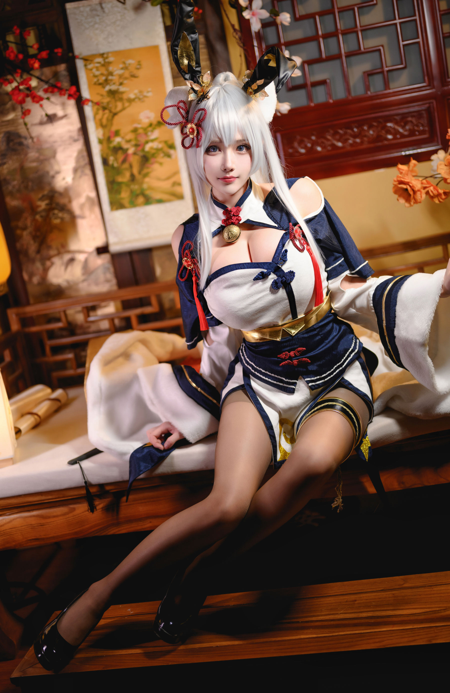 凛子酱 – 旗袍兔兔 [21P]插图4
