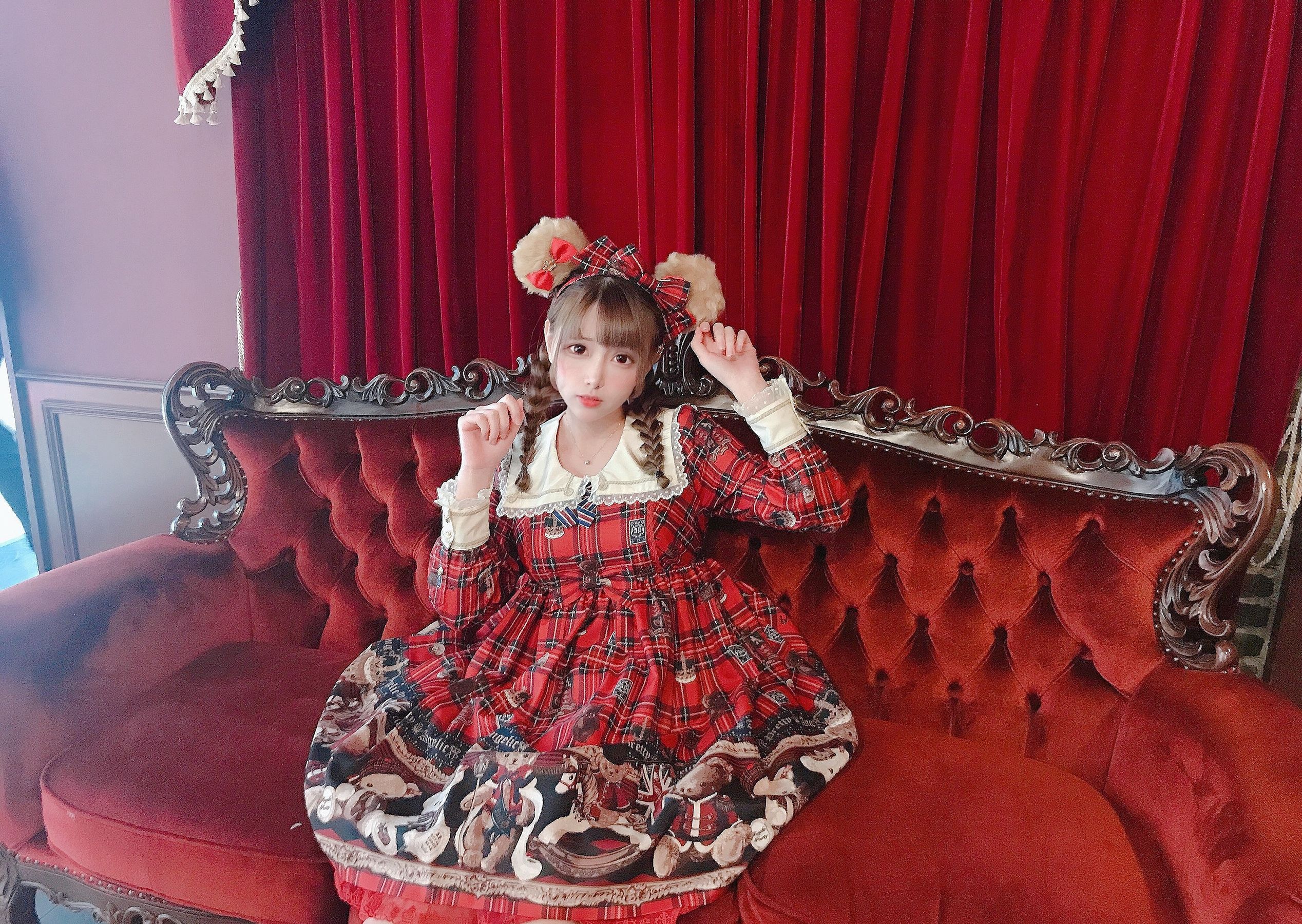 凛子酱 – Lolita 泰迪熊 [10P]-图丽社