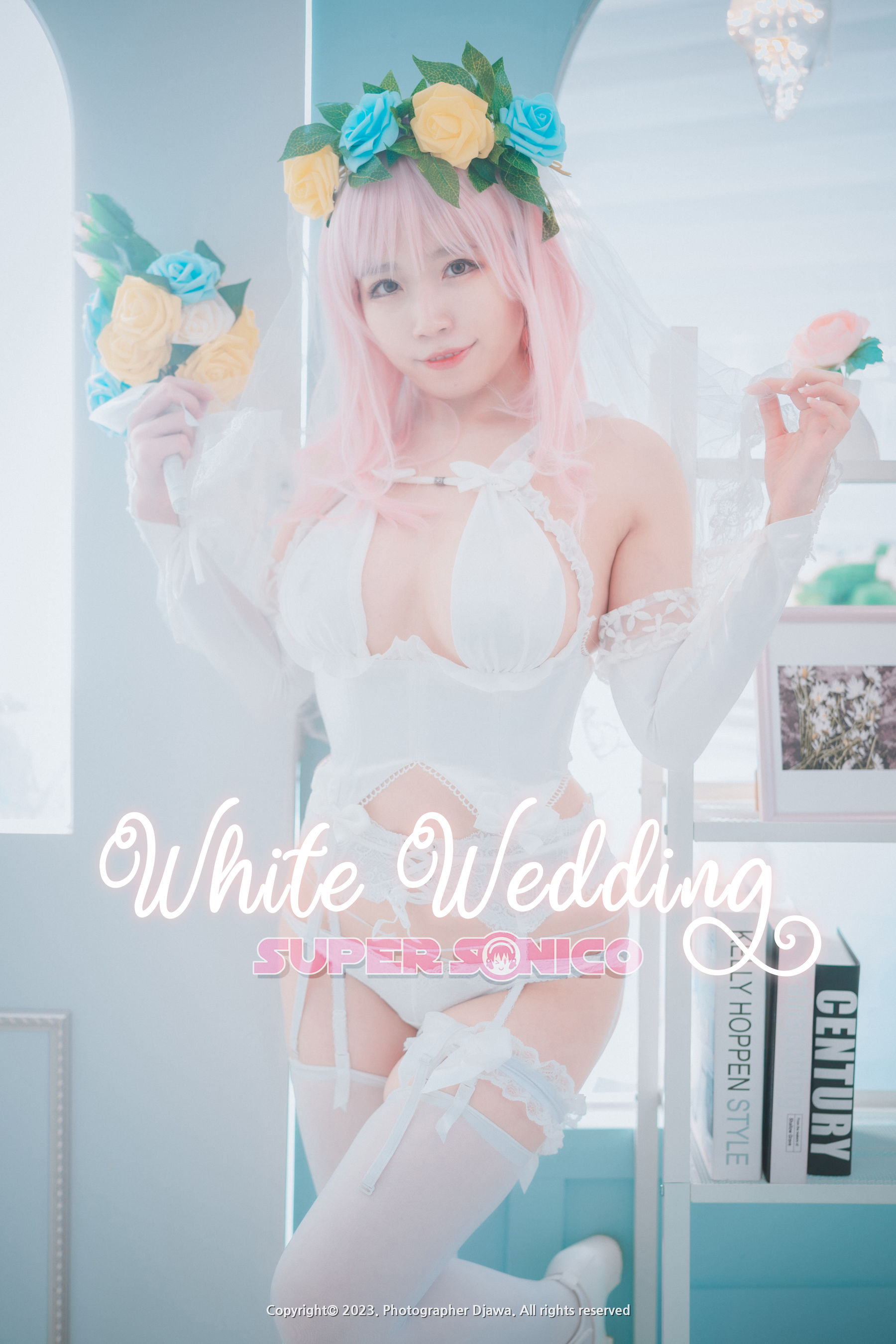 [DJAWA] Myaron – Super Sonico White Wedding [25P] - 妍画集-妍画集